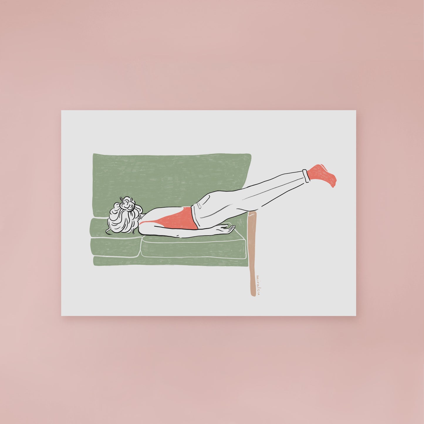 NOT TODAY – KUNSTDRUCK