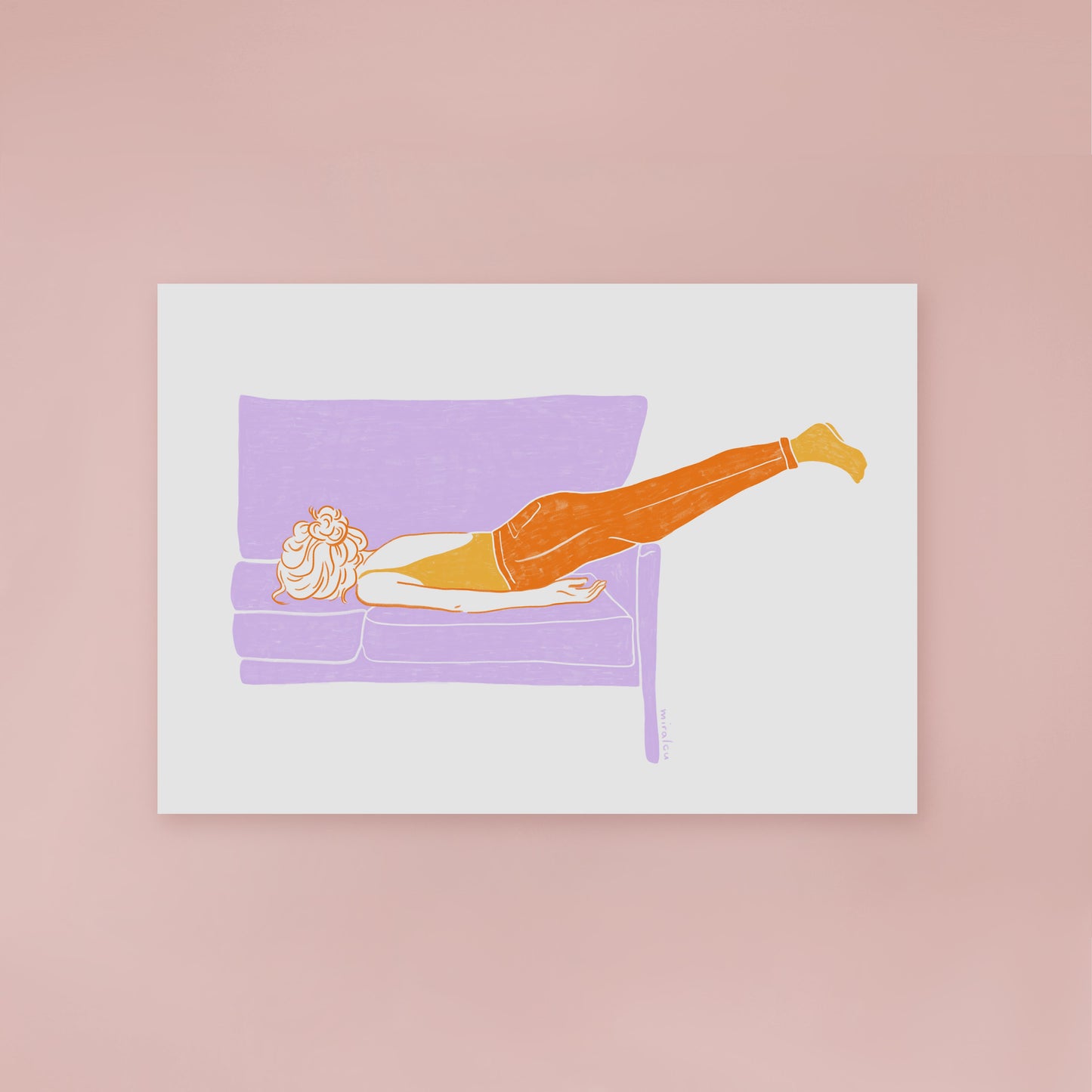 NOT TODAY – KUNSTDRUCK