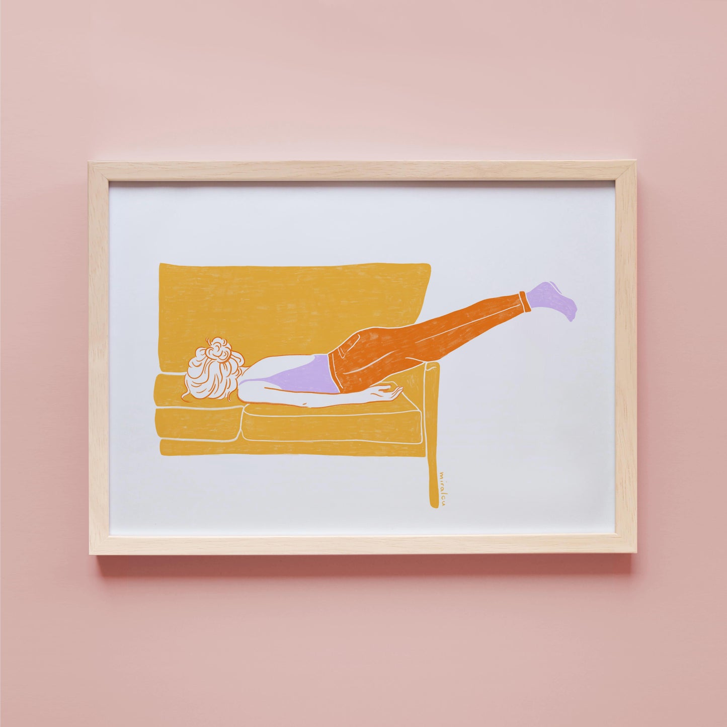 NOT TODAY – KUNSTDRUCK