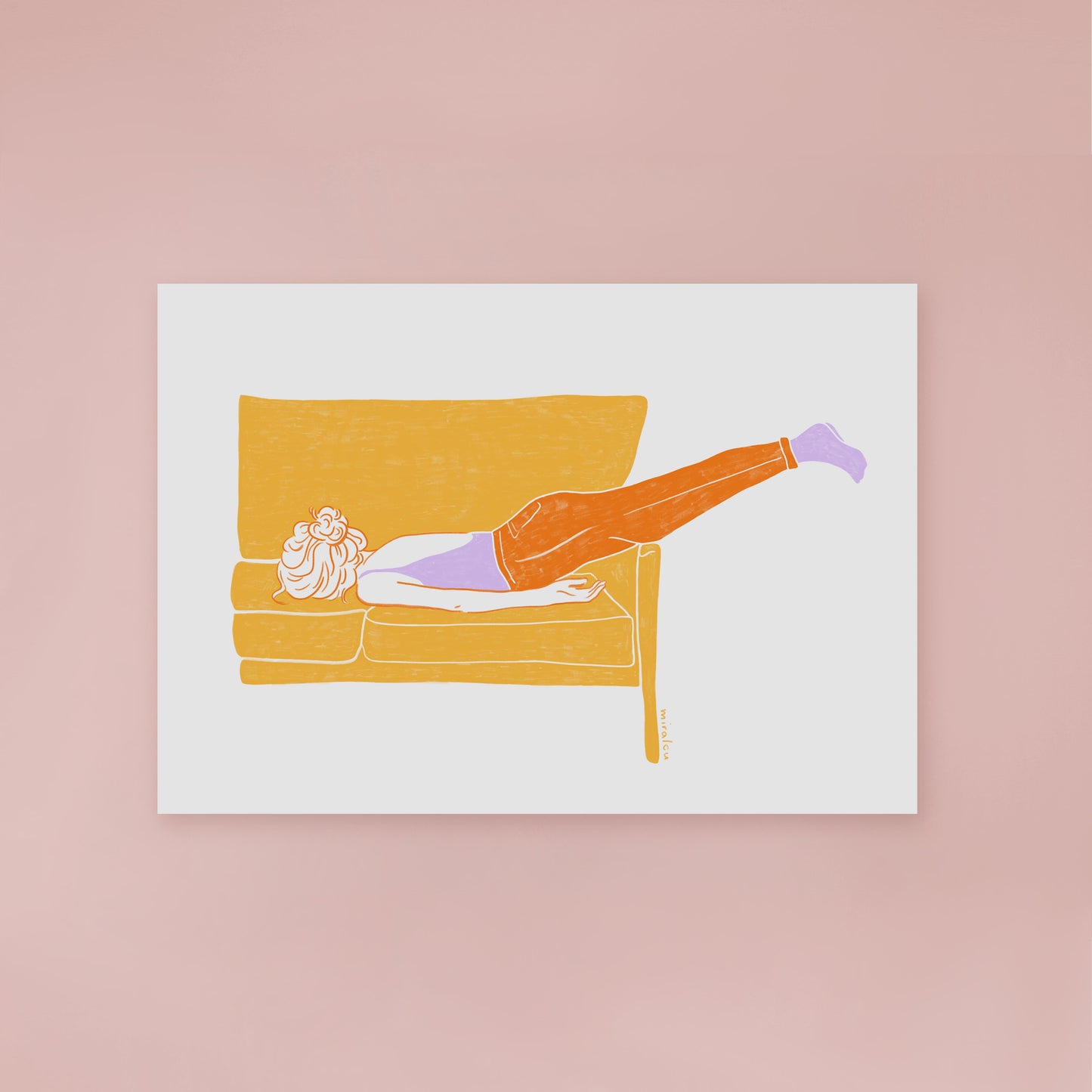 NOT TODAY – KUNSTDRUCK