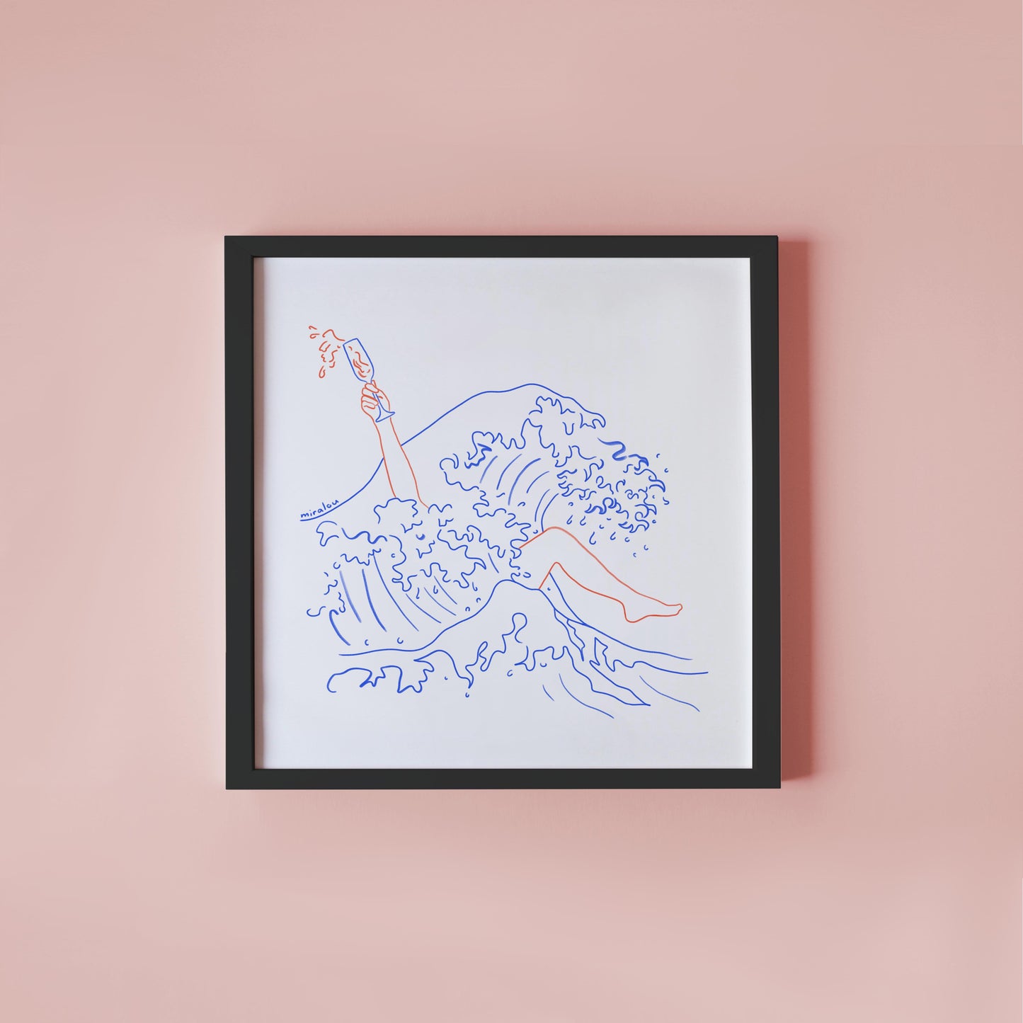 ON VACATION - ART PRINT