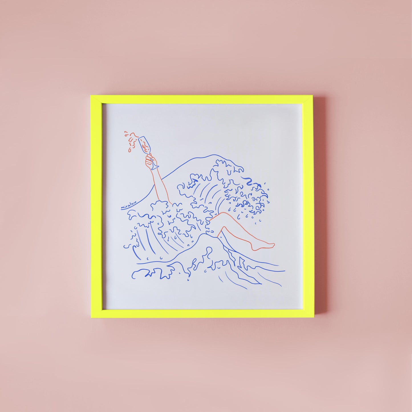 ON VACATION - ART PRINT