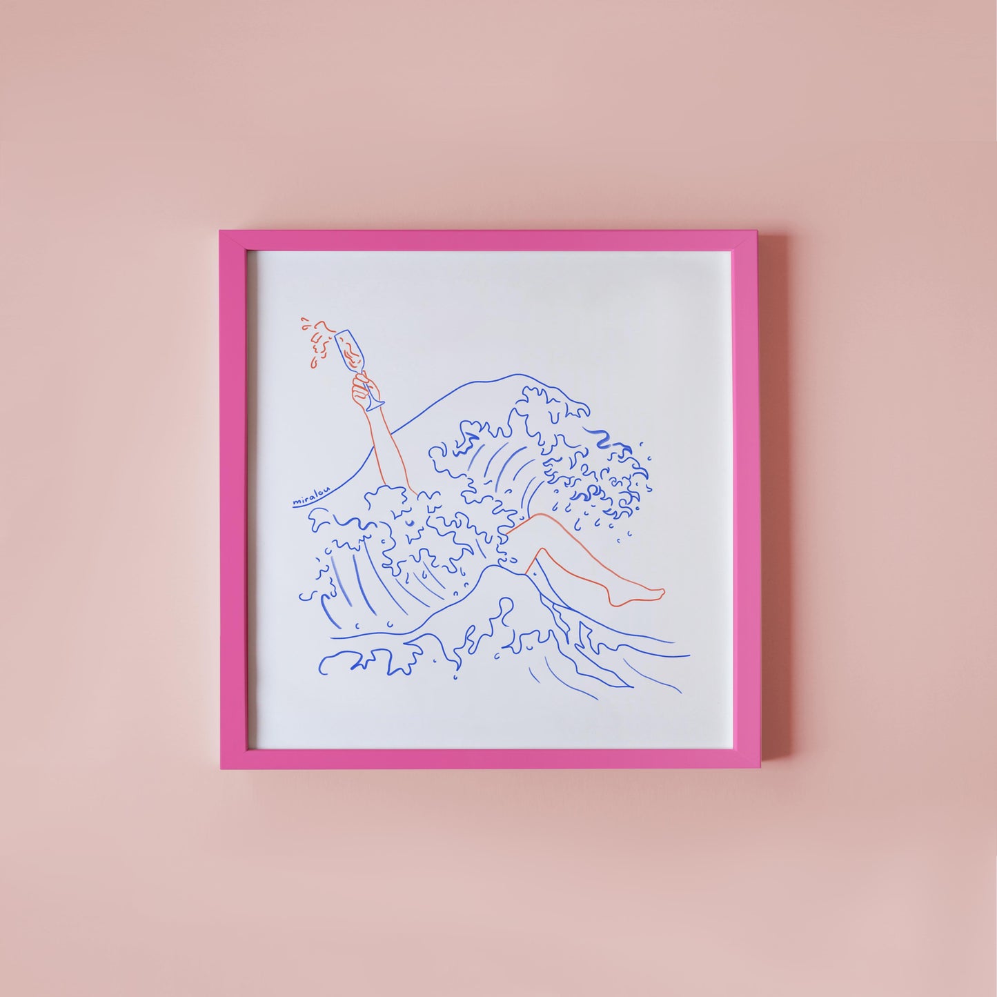 ON VACATION - ART PRINT