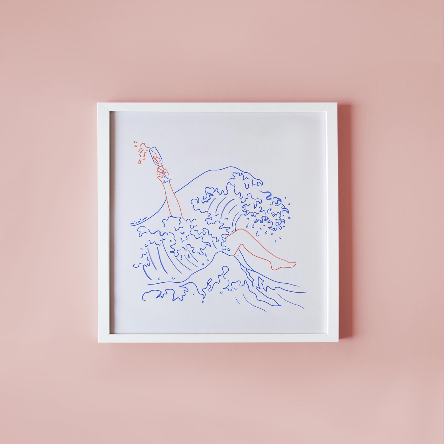 ON VACATION - ART PRINT