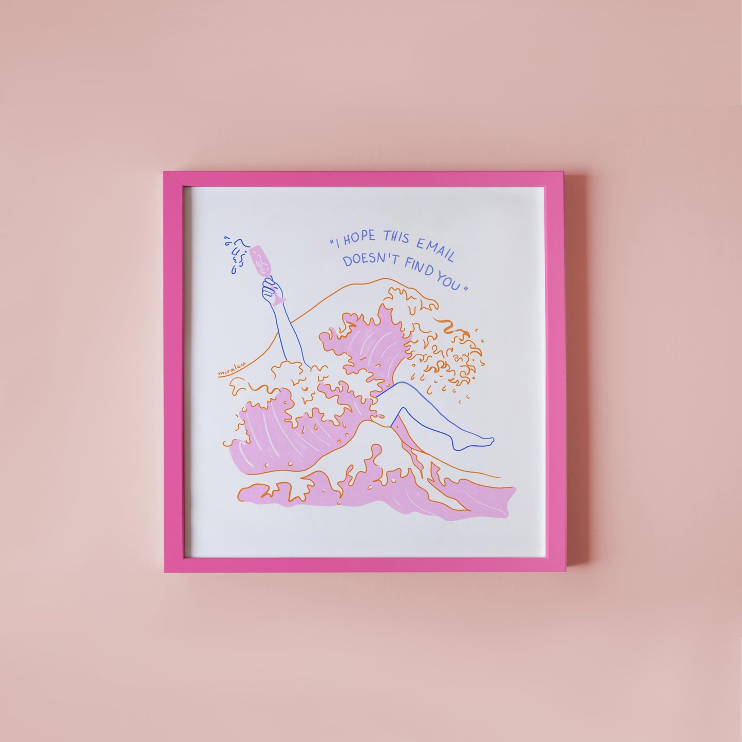 ON VACATION - ART PRINT