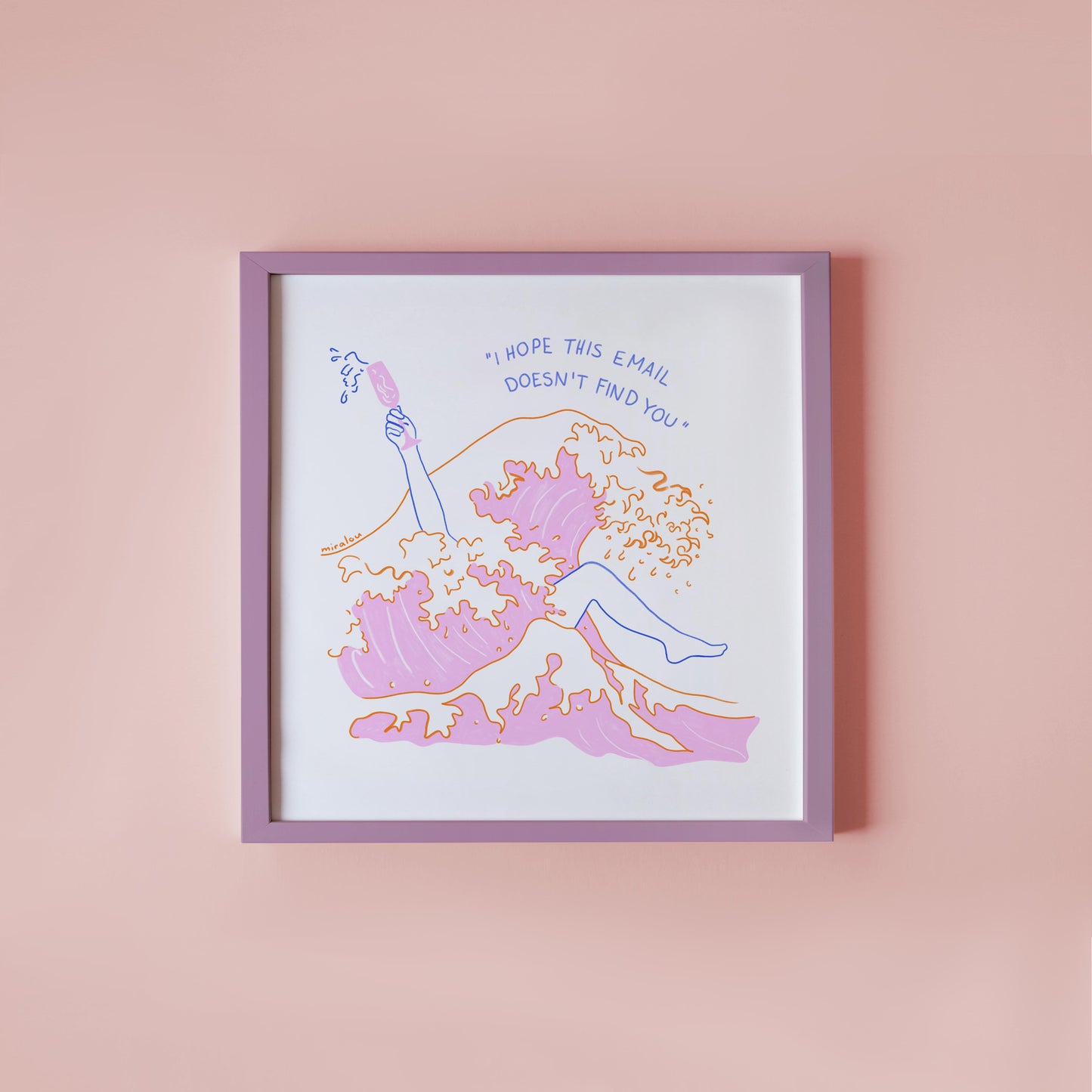 ON VACATION - ART PRINT