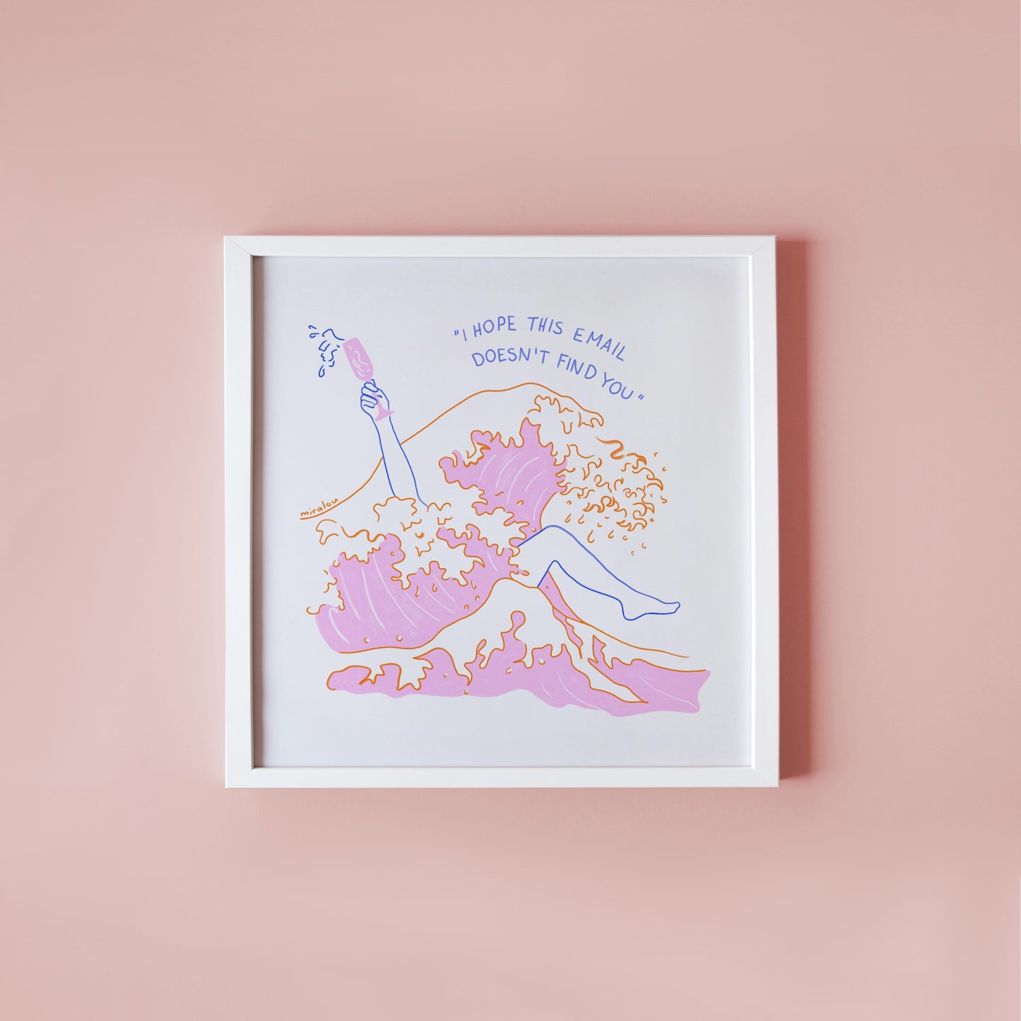 ON VACATION - ART PRINT