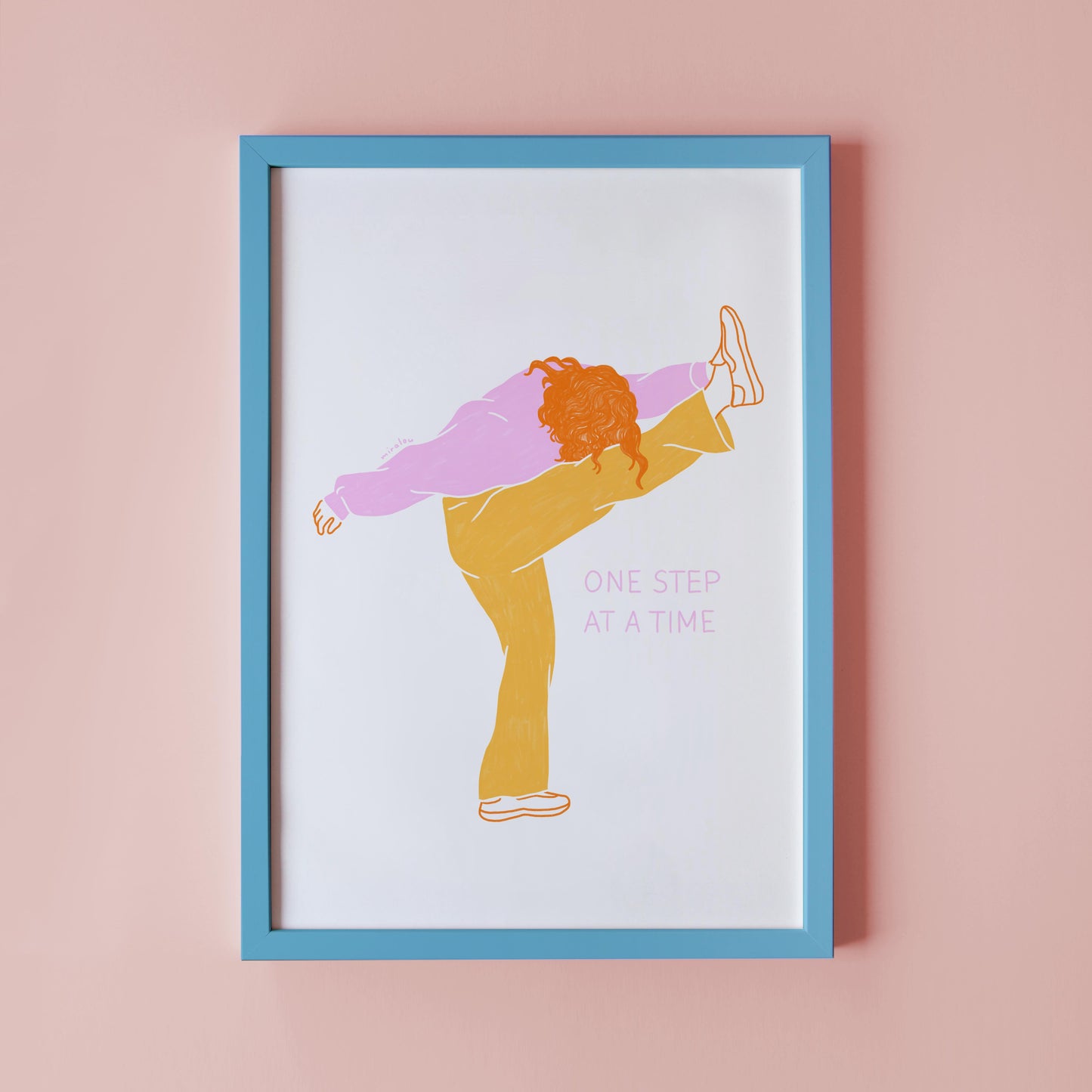 ONE STEP – ART PRINT