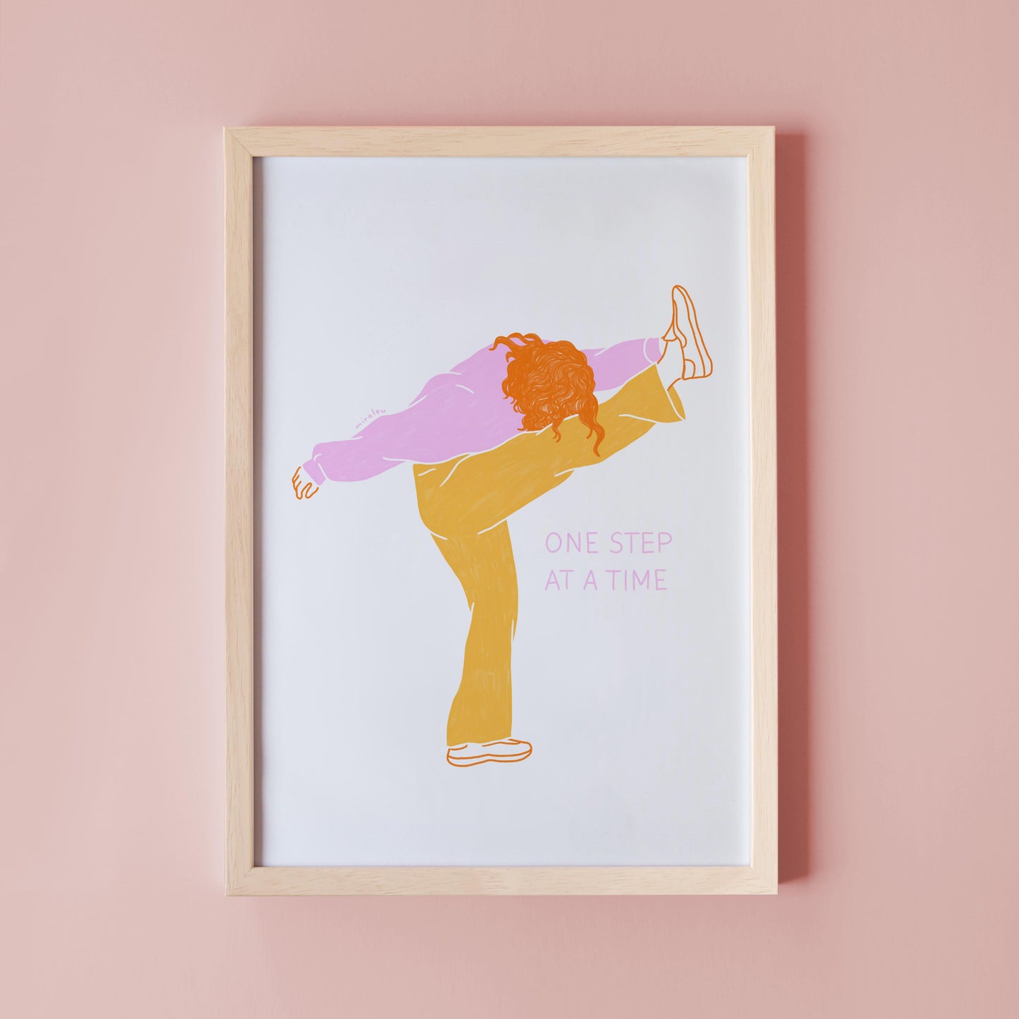 ONE STEP – ART PRINT
