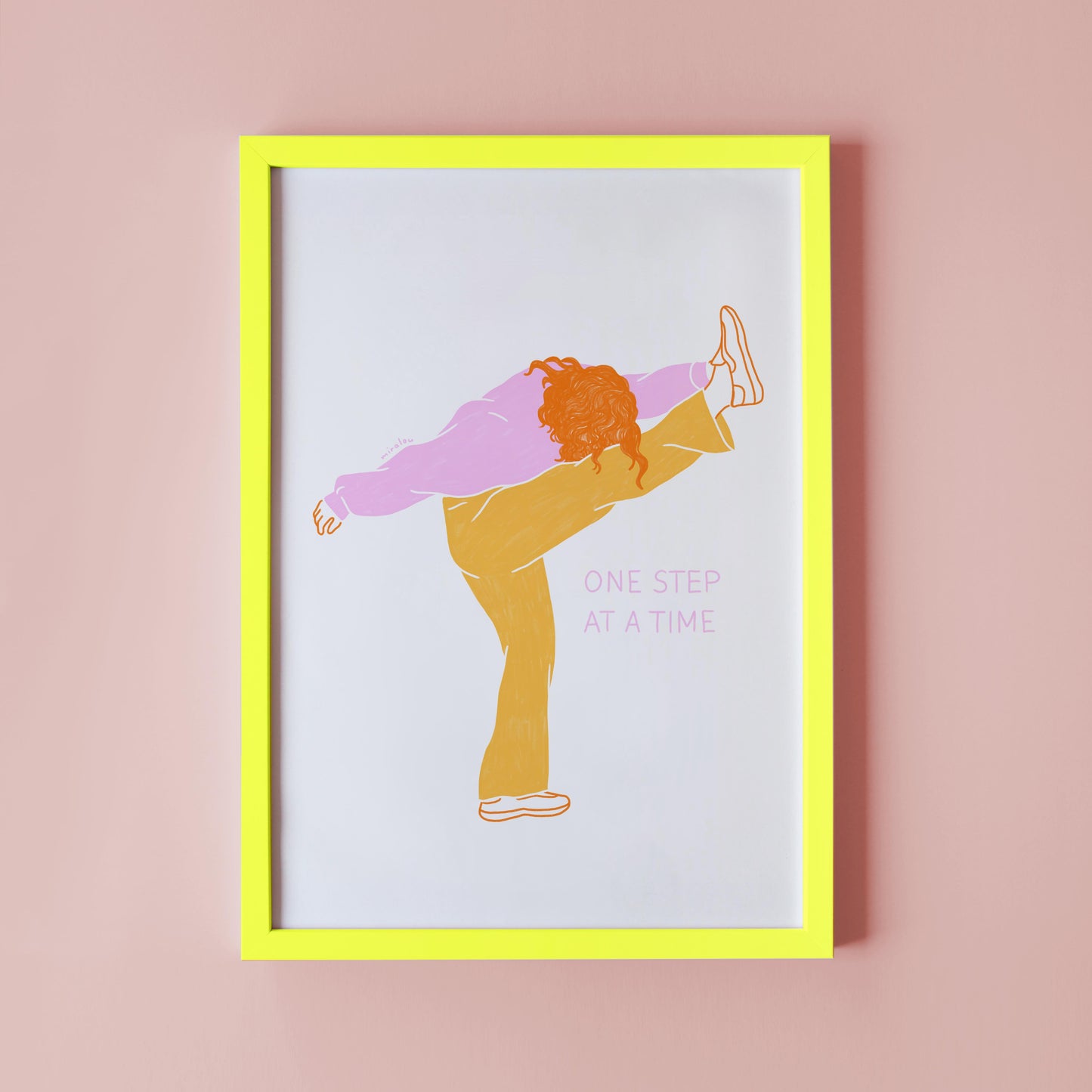 ONE STEP – ART PRINT