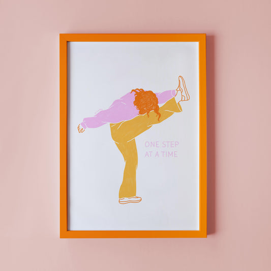 ONE STEP – KUNSTDRUCK