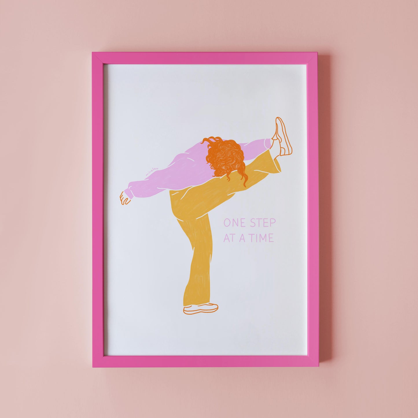 ONE STEP – ART PRINT