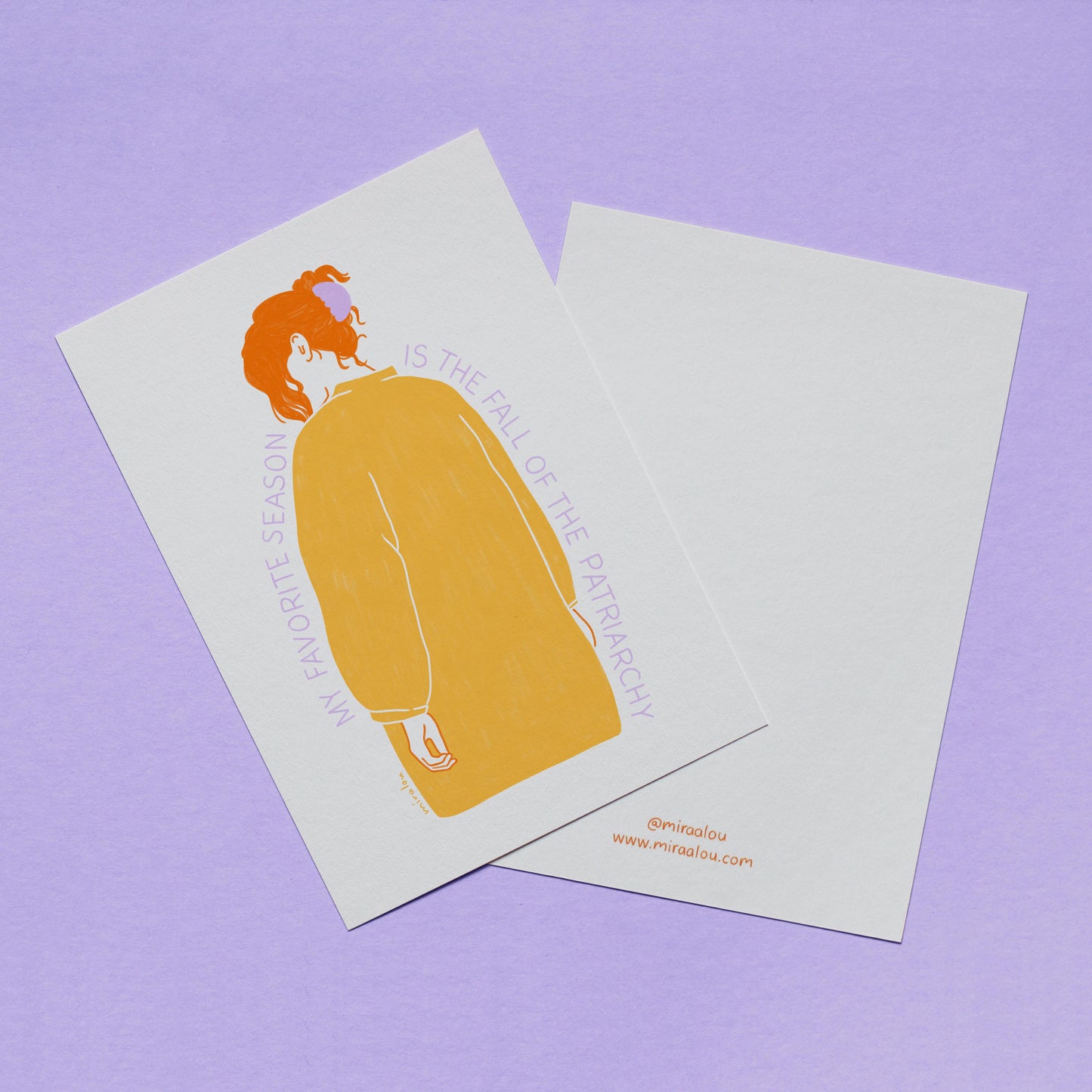 GIRLS GIRLS GIRLS - POSTCARD SET (4 PIECES)
