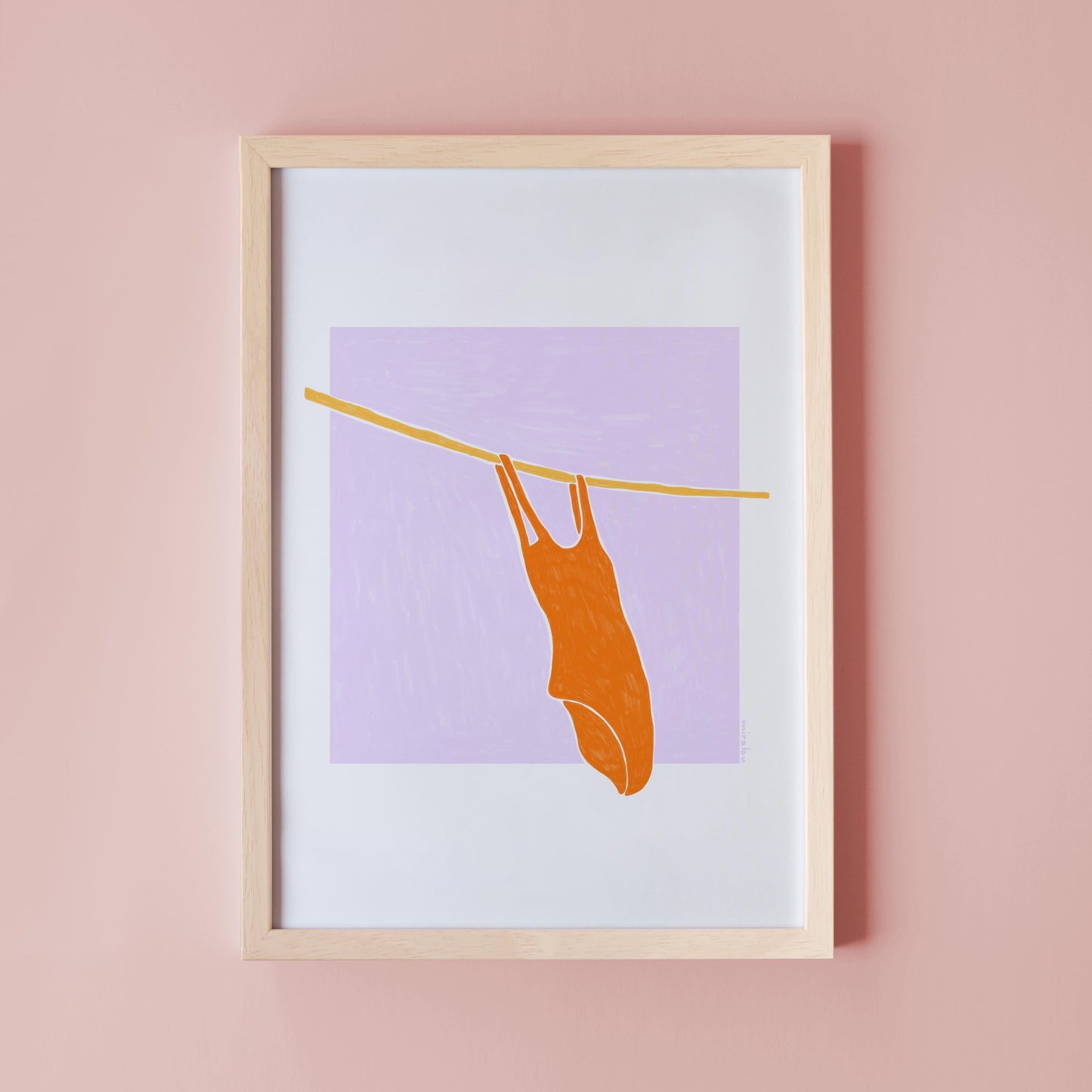 SUMMER SWIM – ART PRINT