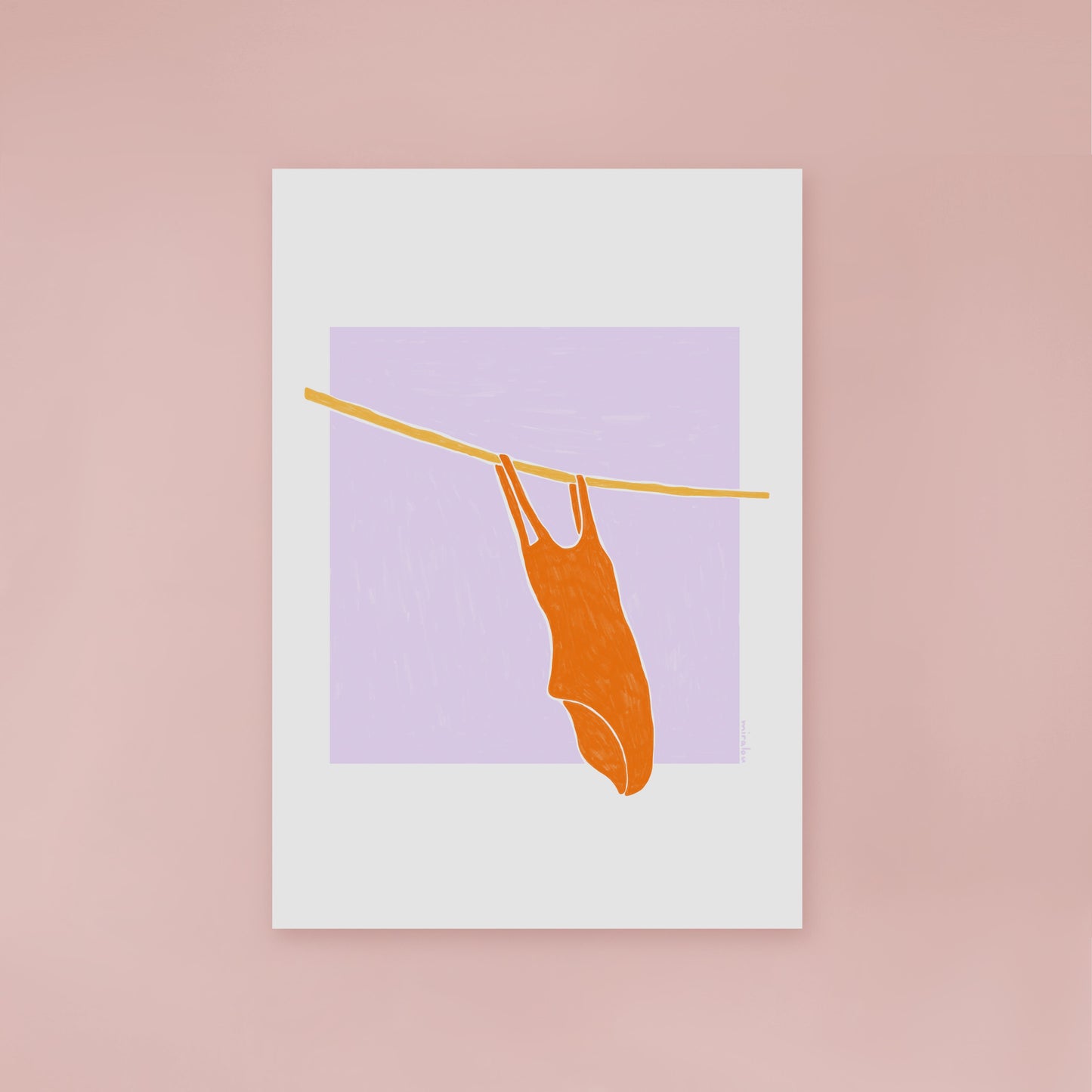 SUMMER SWIM – ART PRINT