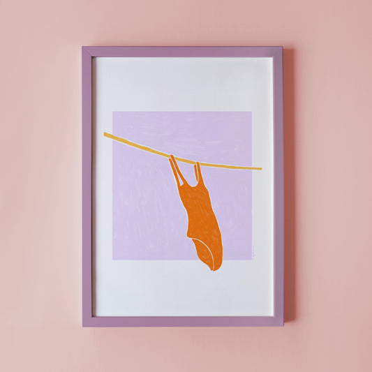 SUMMER SWIM – ART PRINT