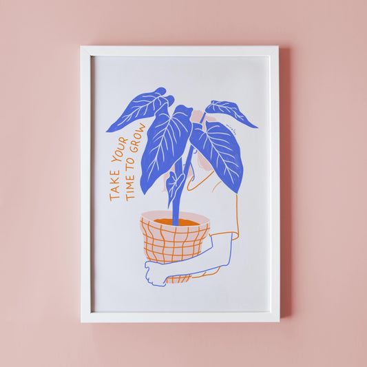 TIME TO GROW – KUNSTDRUCK