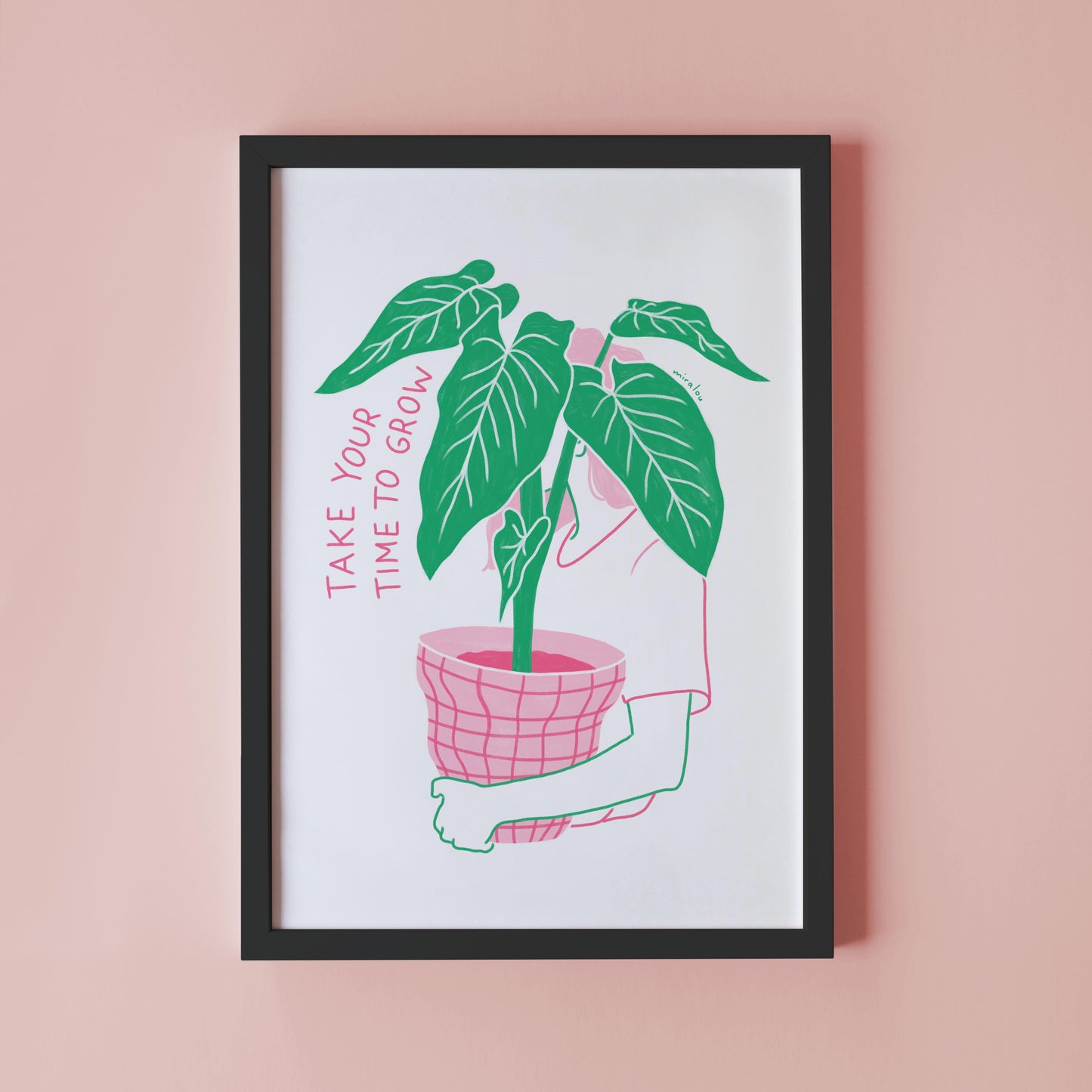 TIME TO GROW – ART PRINT