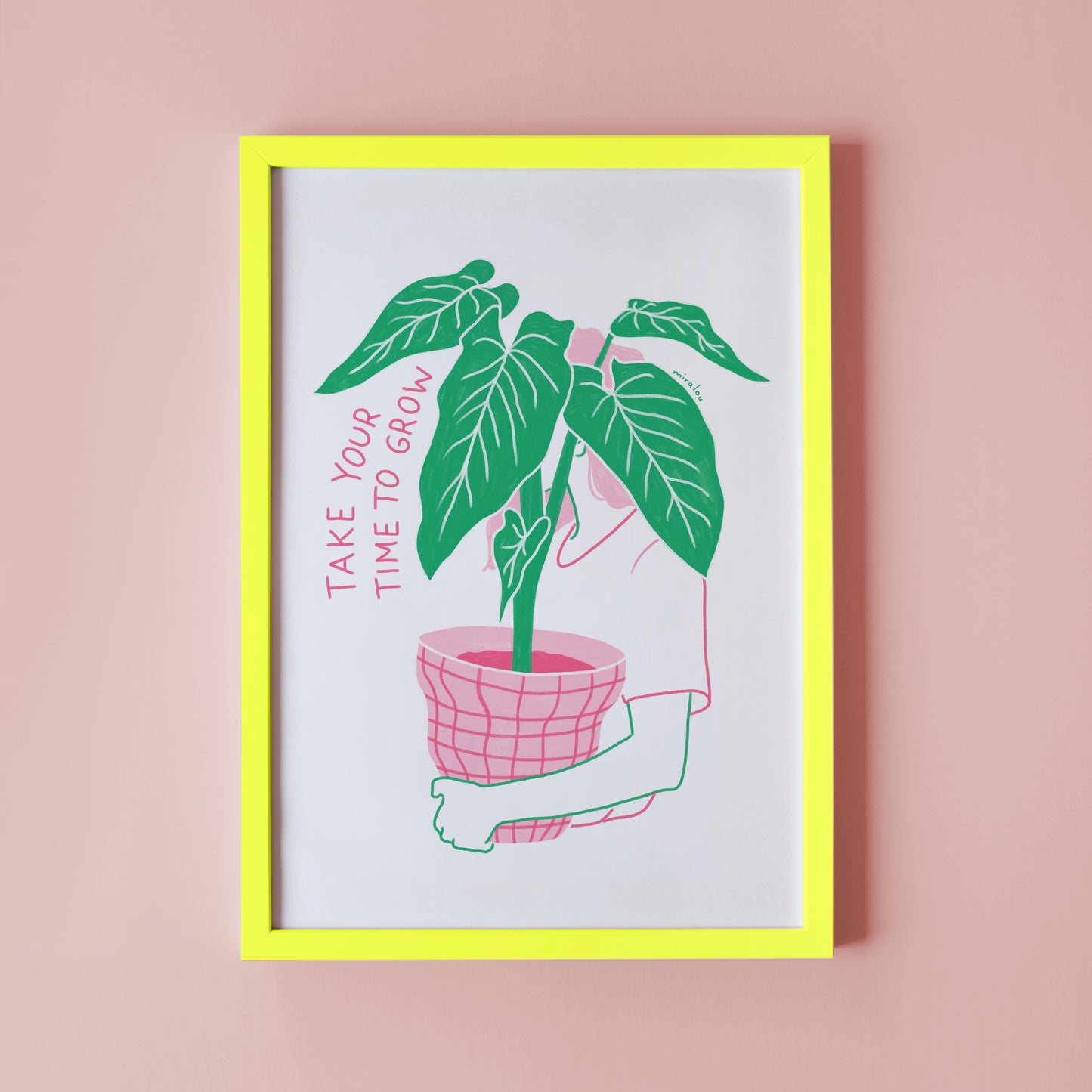 TIME TO GROW – ART PRINT