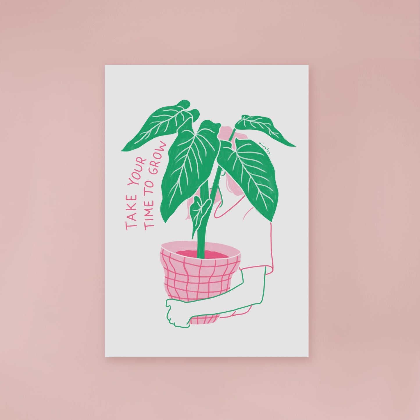 TIME TO GROW – ART PRINT