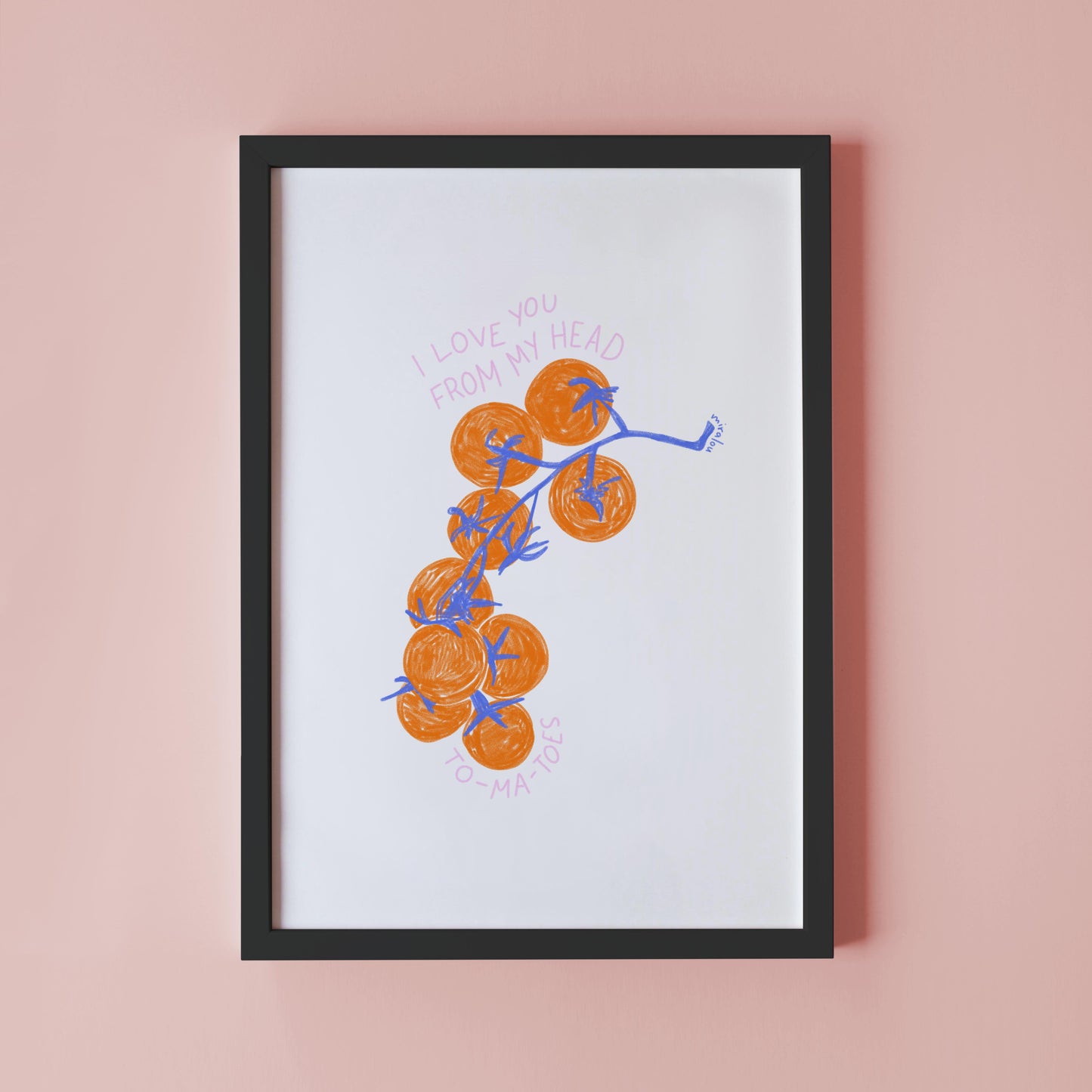TOMATOES - ART PRINT