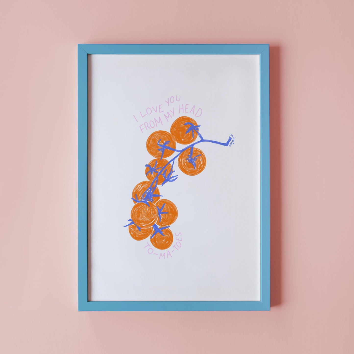 TOMATOES - ART PRINT