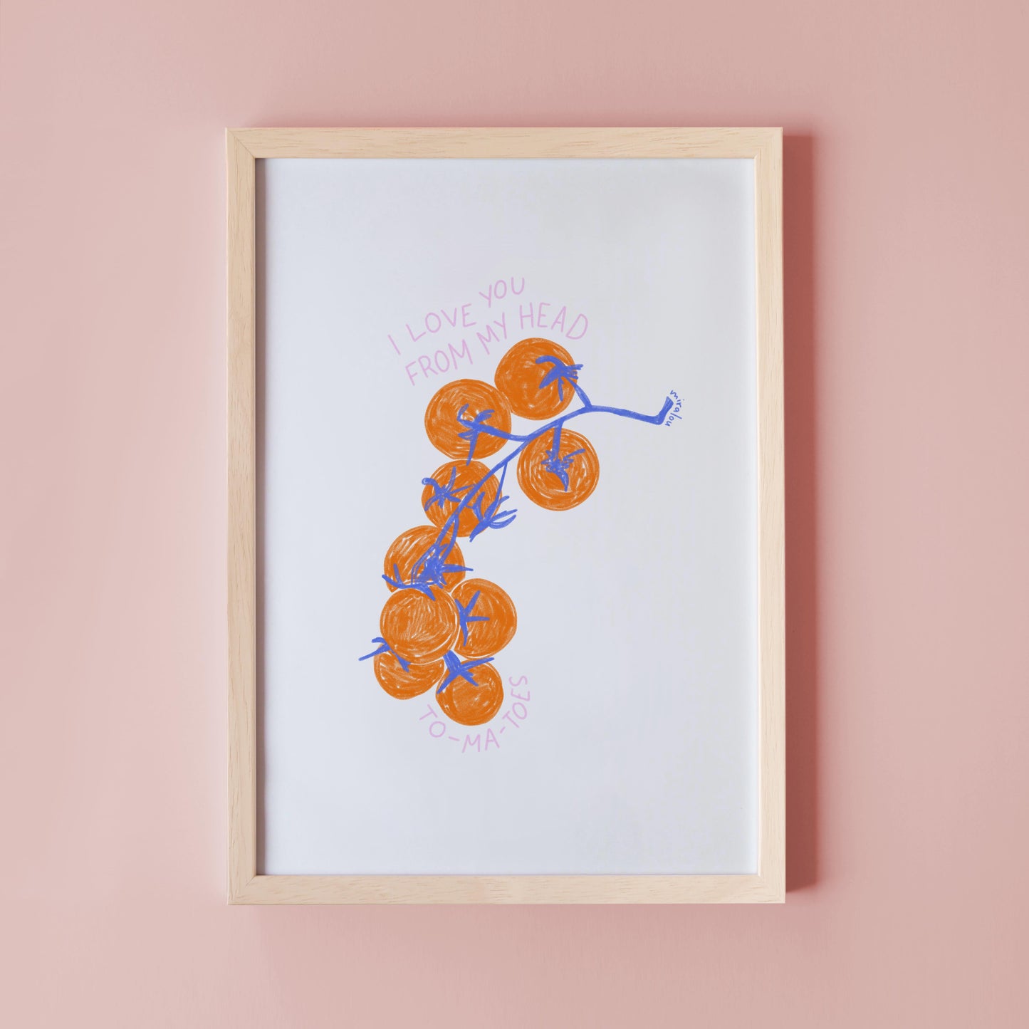 TOMATOES - ART PRINT
