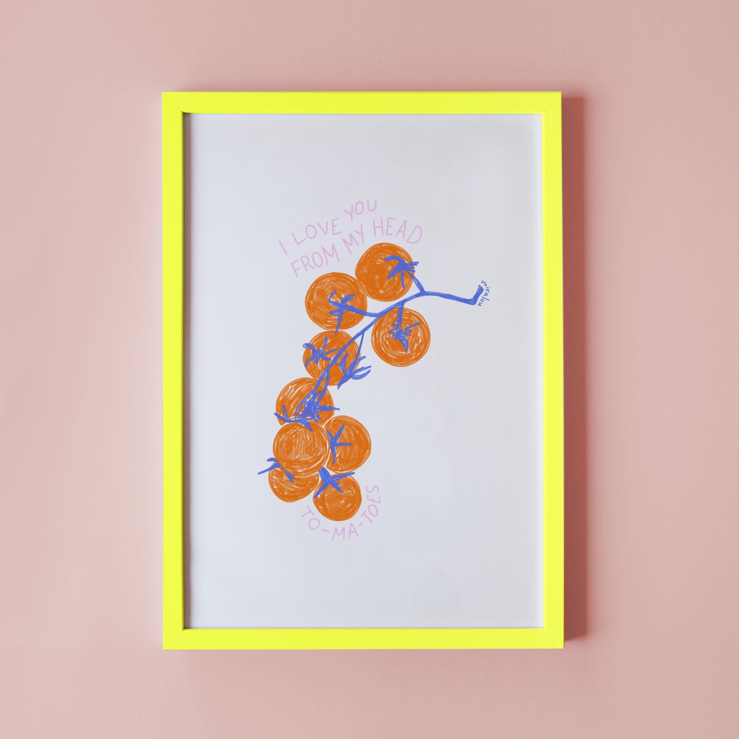 TOMATOES - ART PRINT