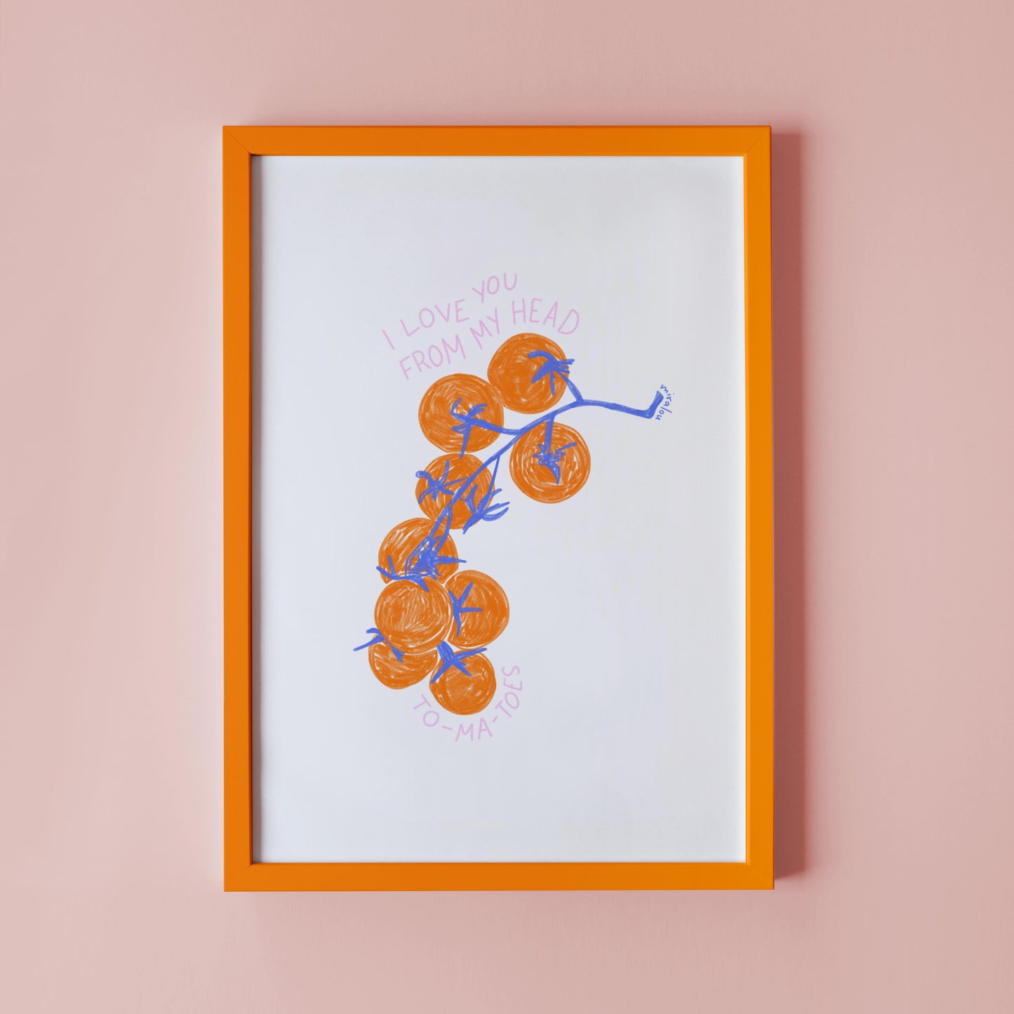 TOMATOES - ART PRINT