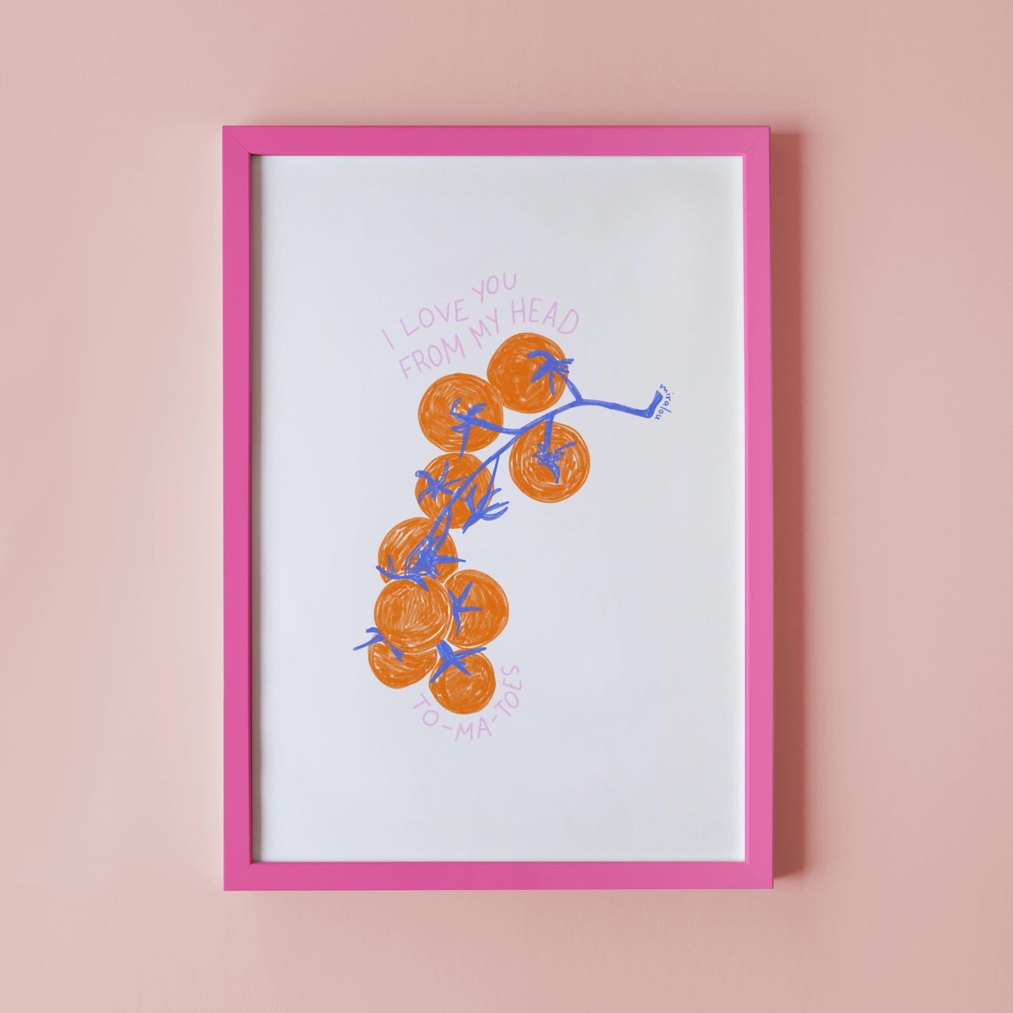 TOMATOES - ART PRINT