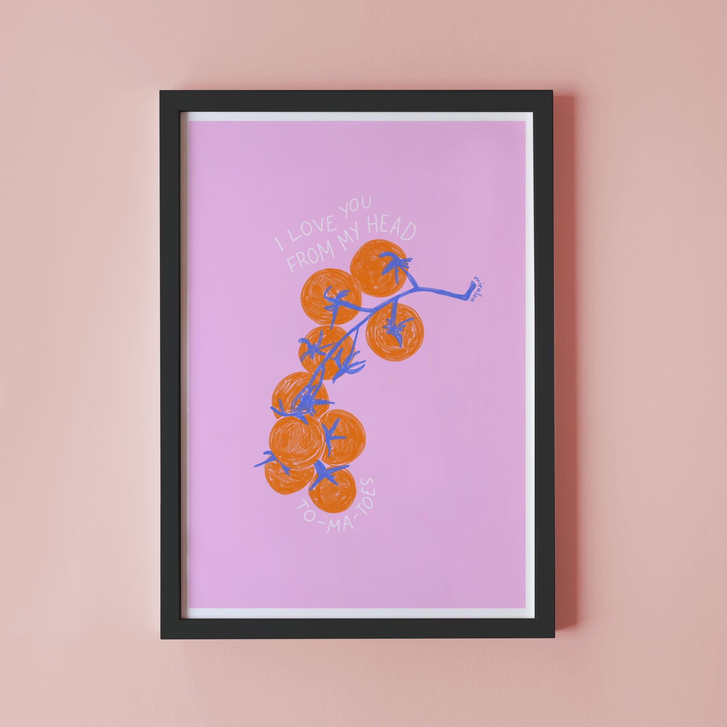TOMATOES - ART PRINT