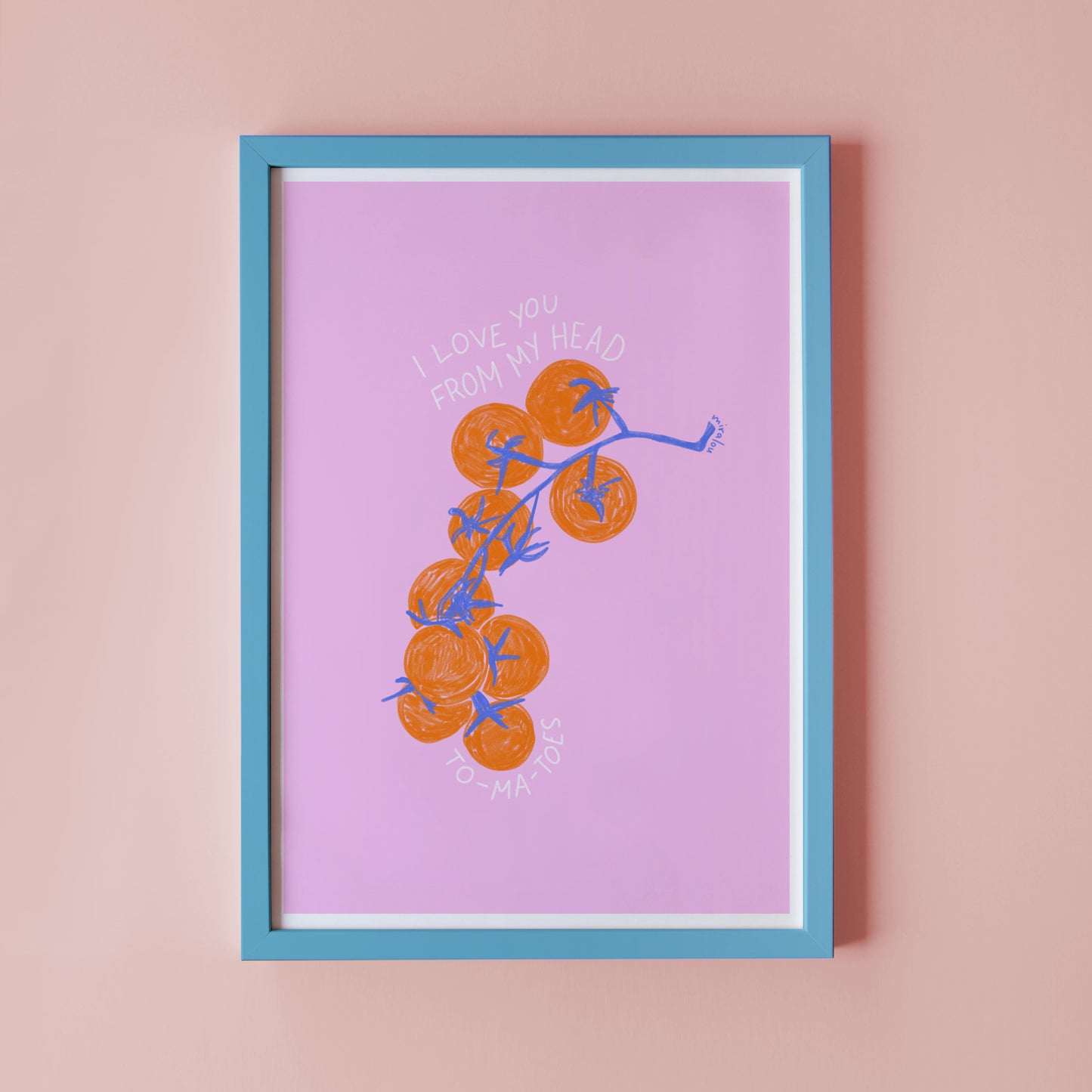 TOMATOES - ART PRINT