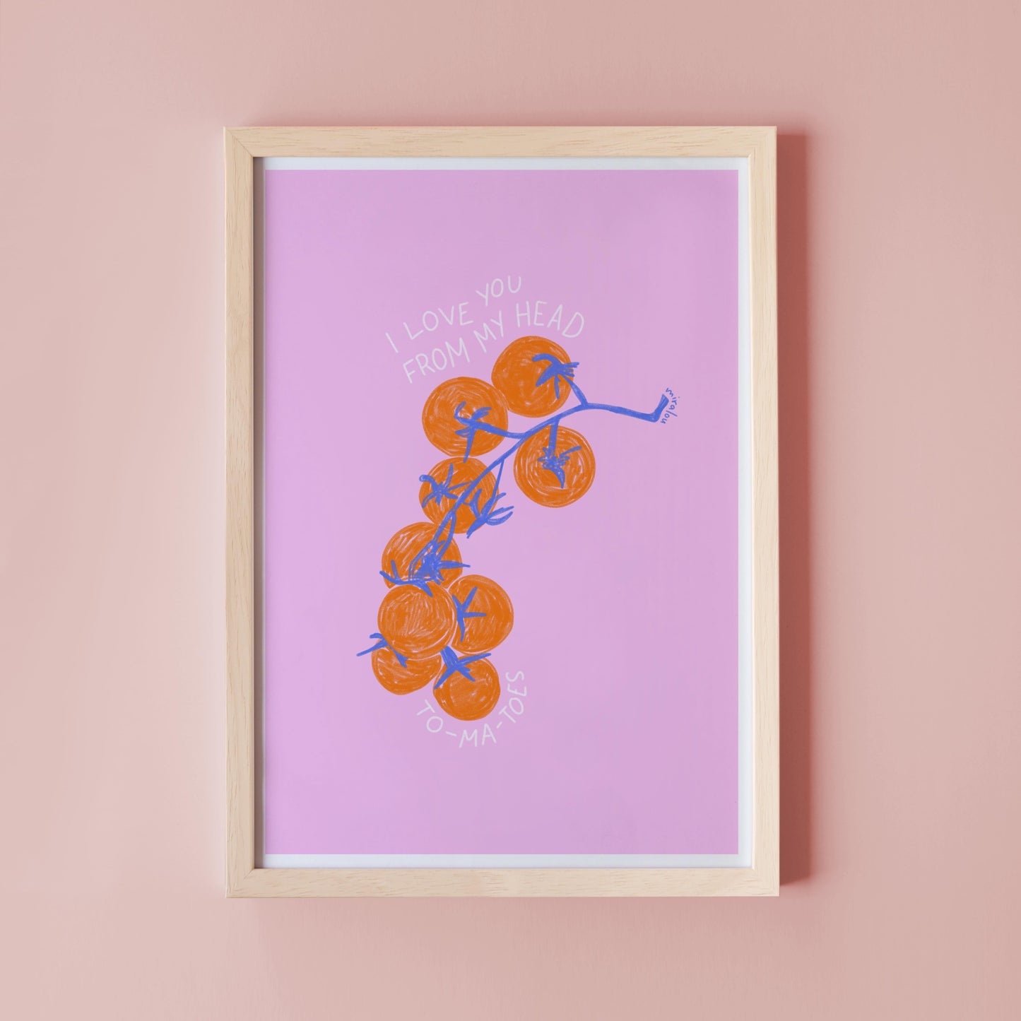 TOMATOES - ART PRINT