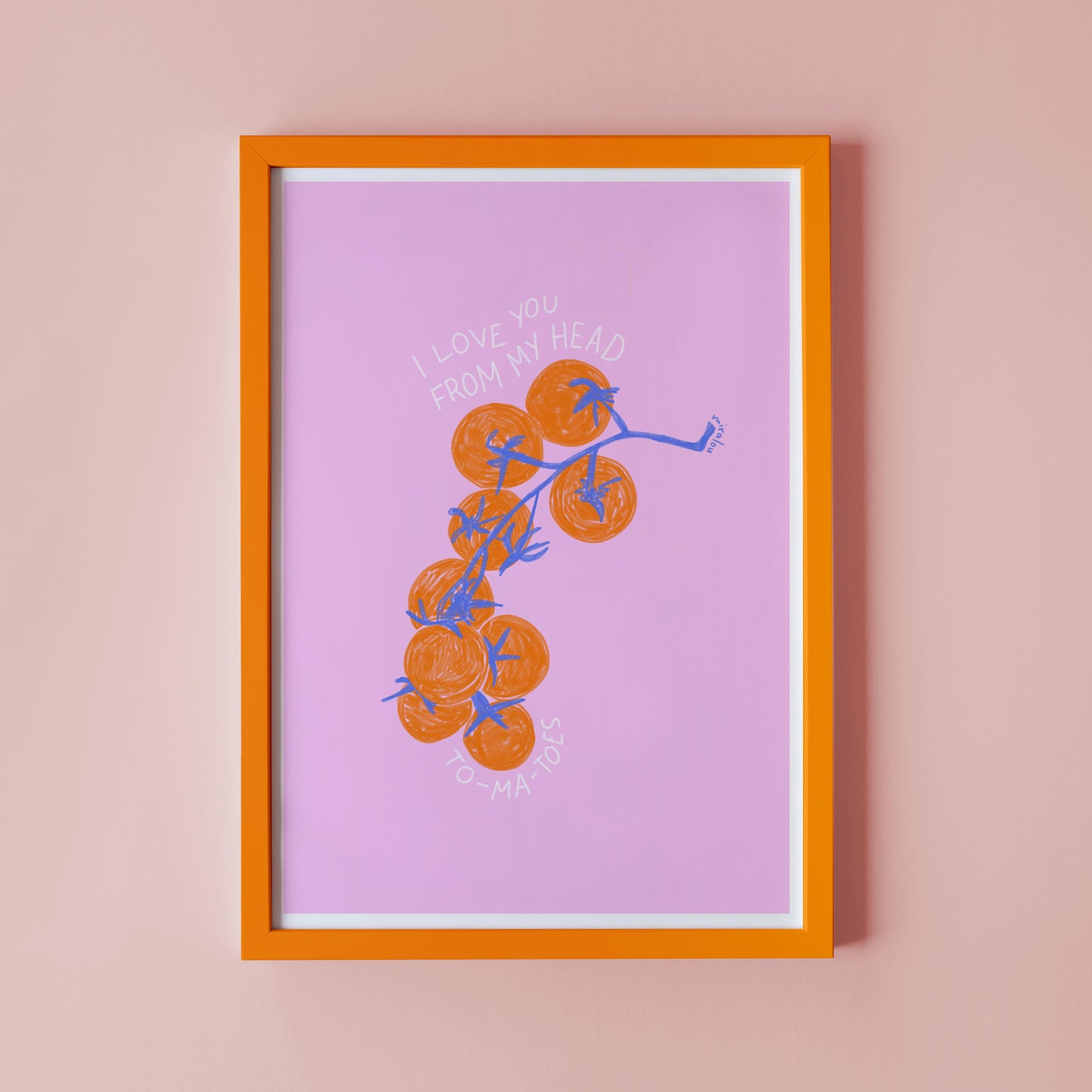 TOMATOES - ART PRINT
