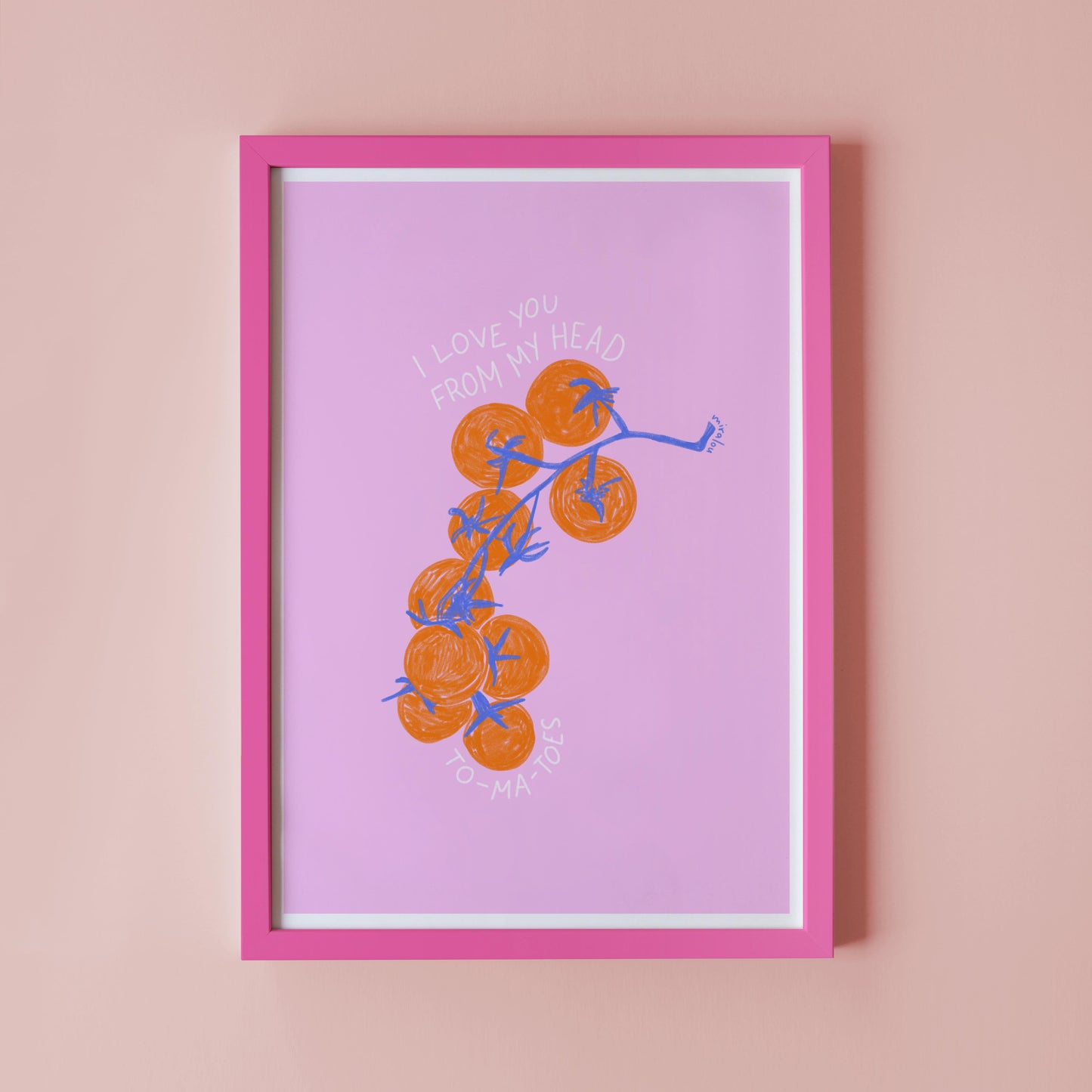 TOMATOES - ART PRINT