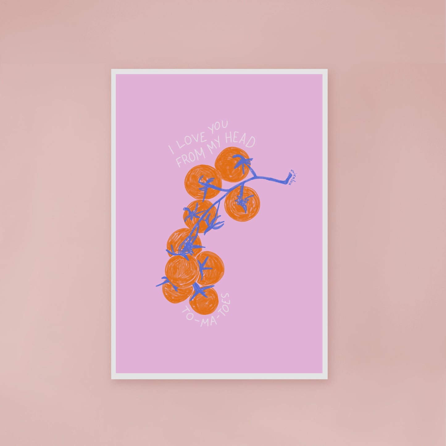 TOMATOES - ART PRINT