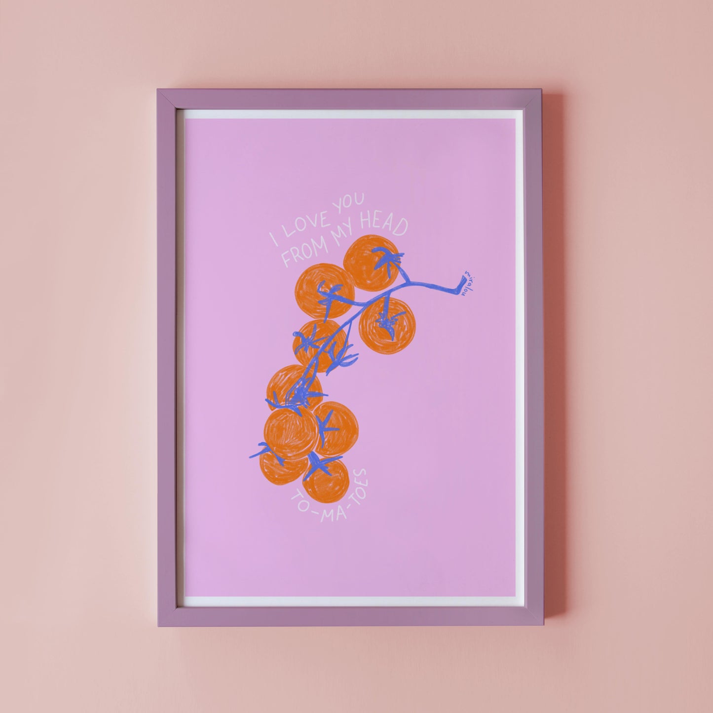 TOMATOES - ART PRINT