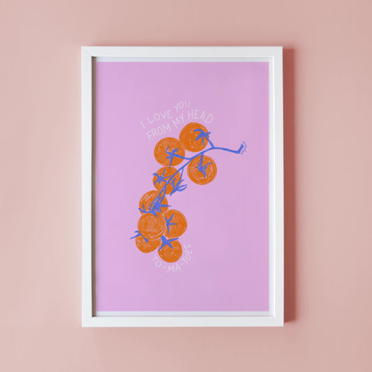 TOMATOES - ART PRINT