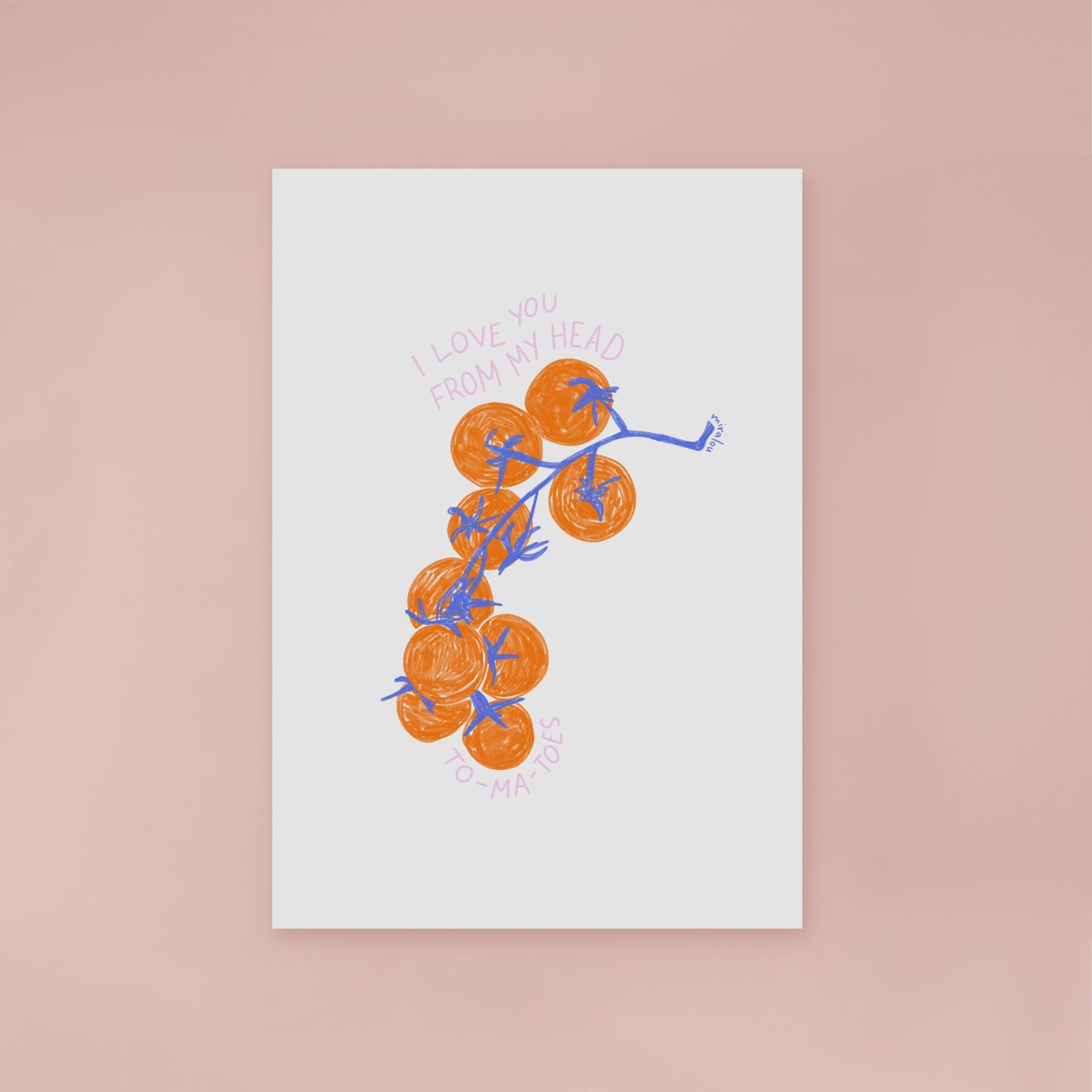 TOMATOES - ART PRINT