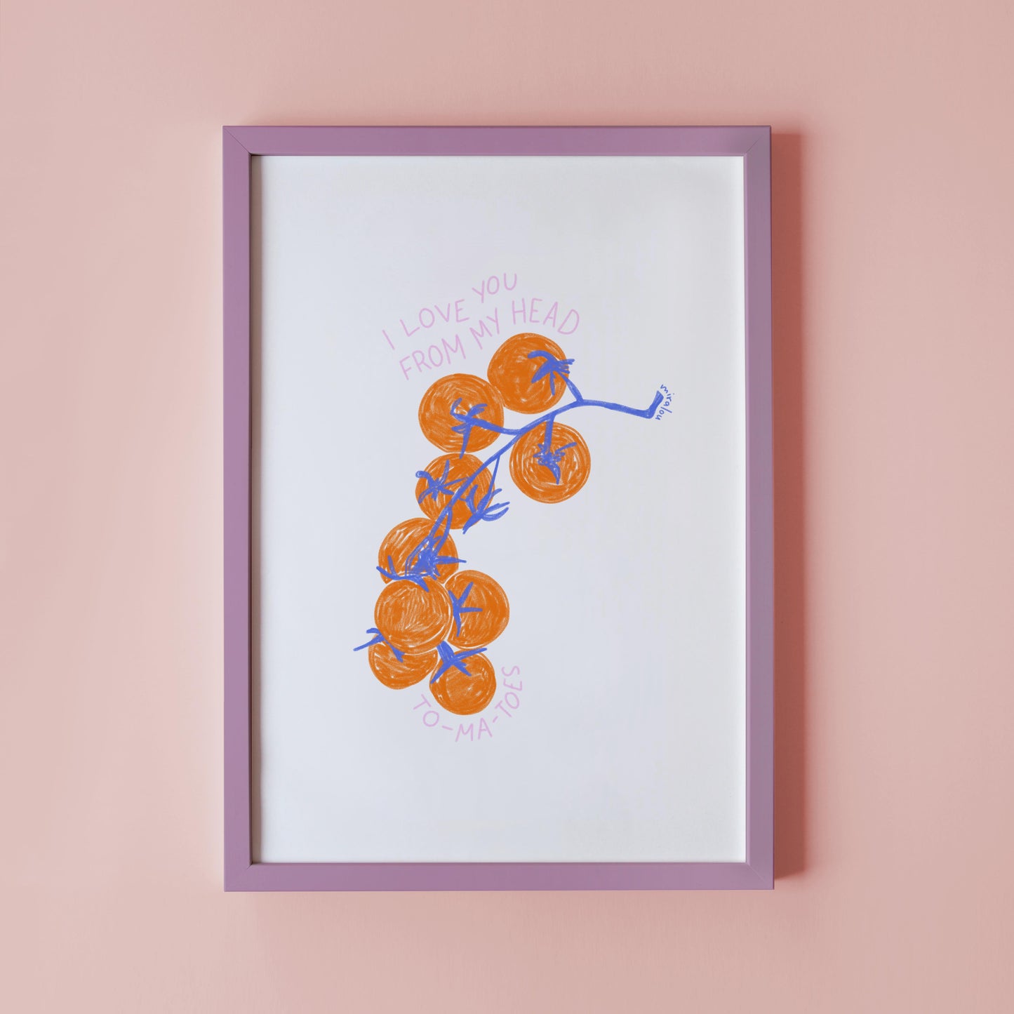 TOMATOES - ART PRINT