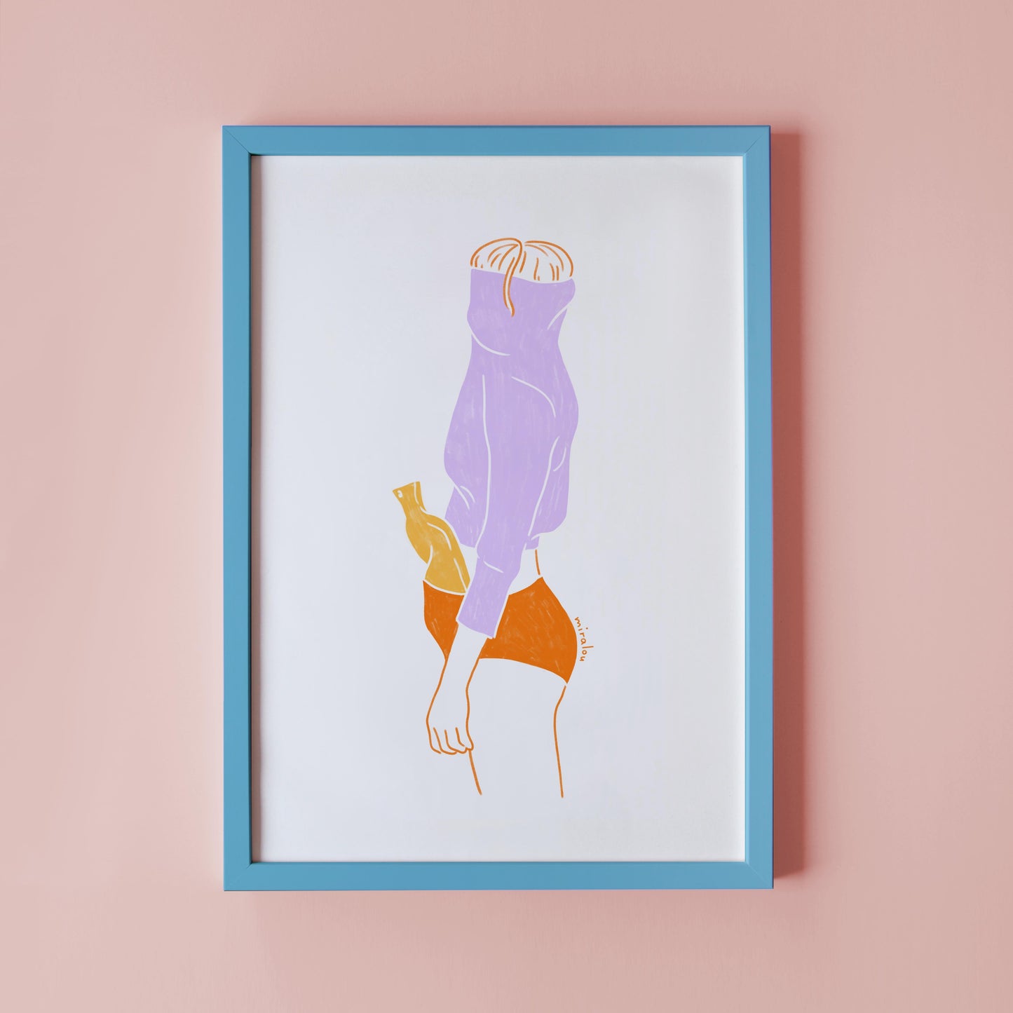 WORK FROM HOME OUTFIT - KUNSTDRUCK