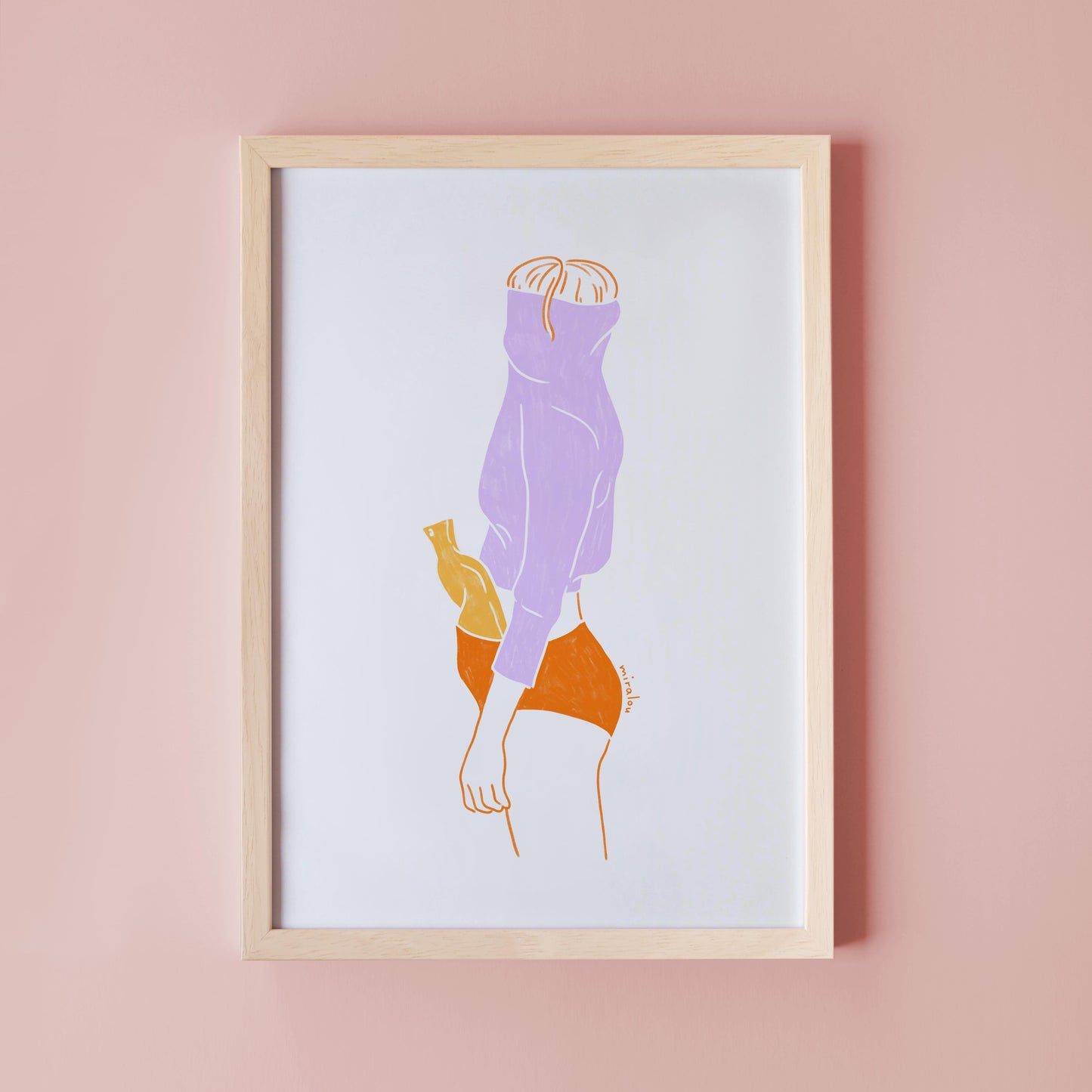 WORK FROM HOME OUTFIT - KUNSTDRUCK