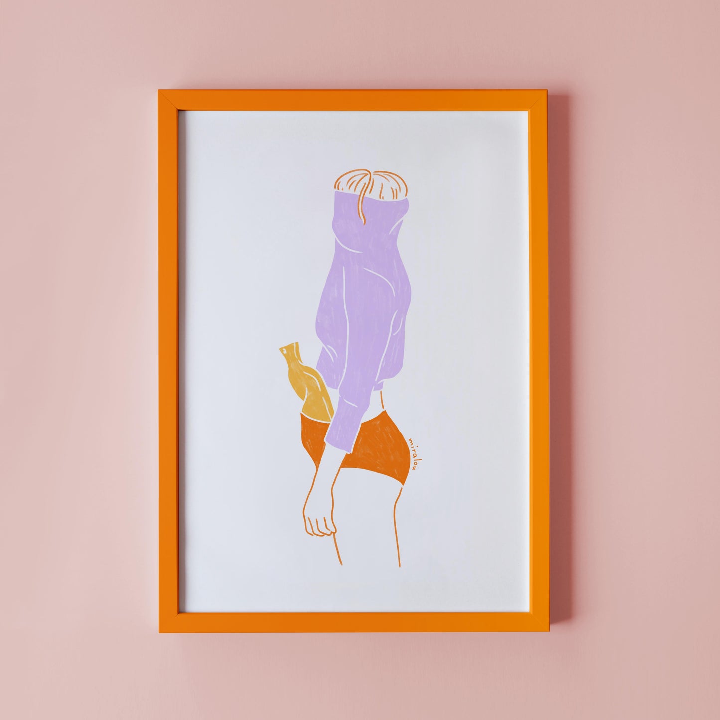 WORK FROM HOME OUTFIT - KUNSTDRUCK