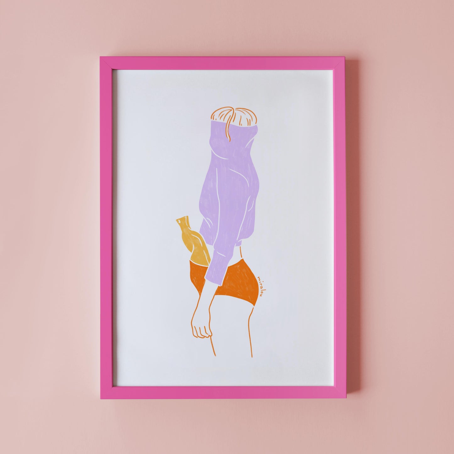 WORK FROM HOME OUTFIT - KUNSTDRUCK