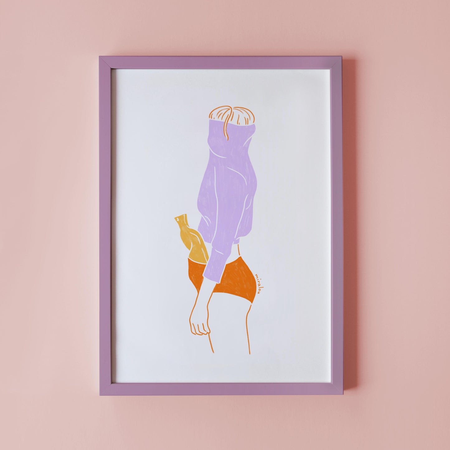WORK FROM HOME OUTFIT - KUNSTDRUCK