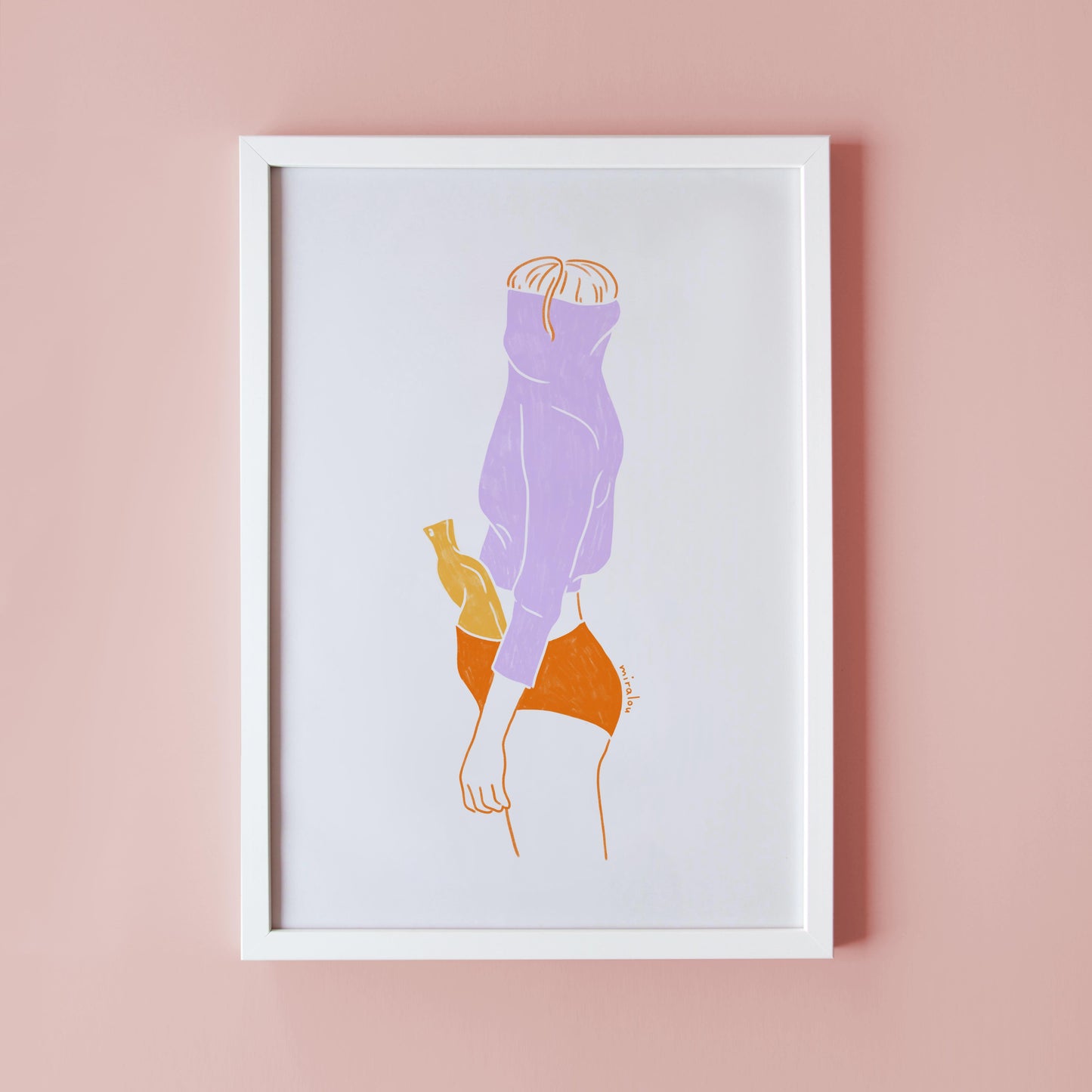 WORK FROM HOME OUTFIT - KUNSTDRUCK