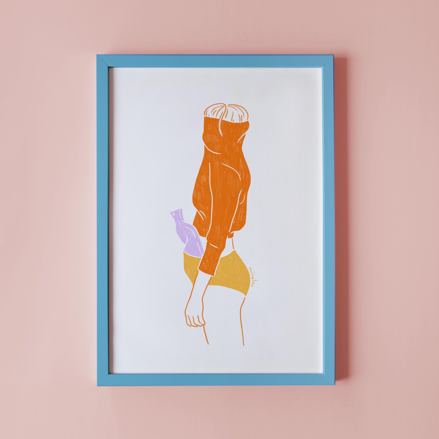 WORK FROM HOME OUTFIT - KUNSTDRUCK