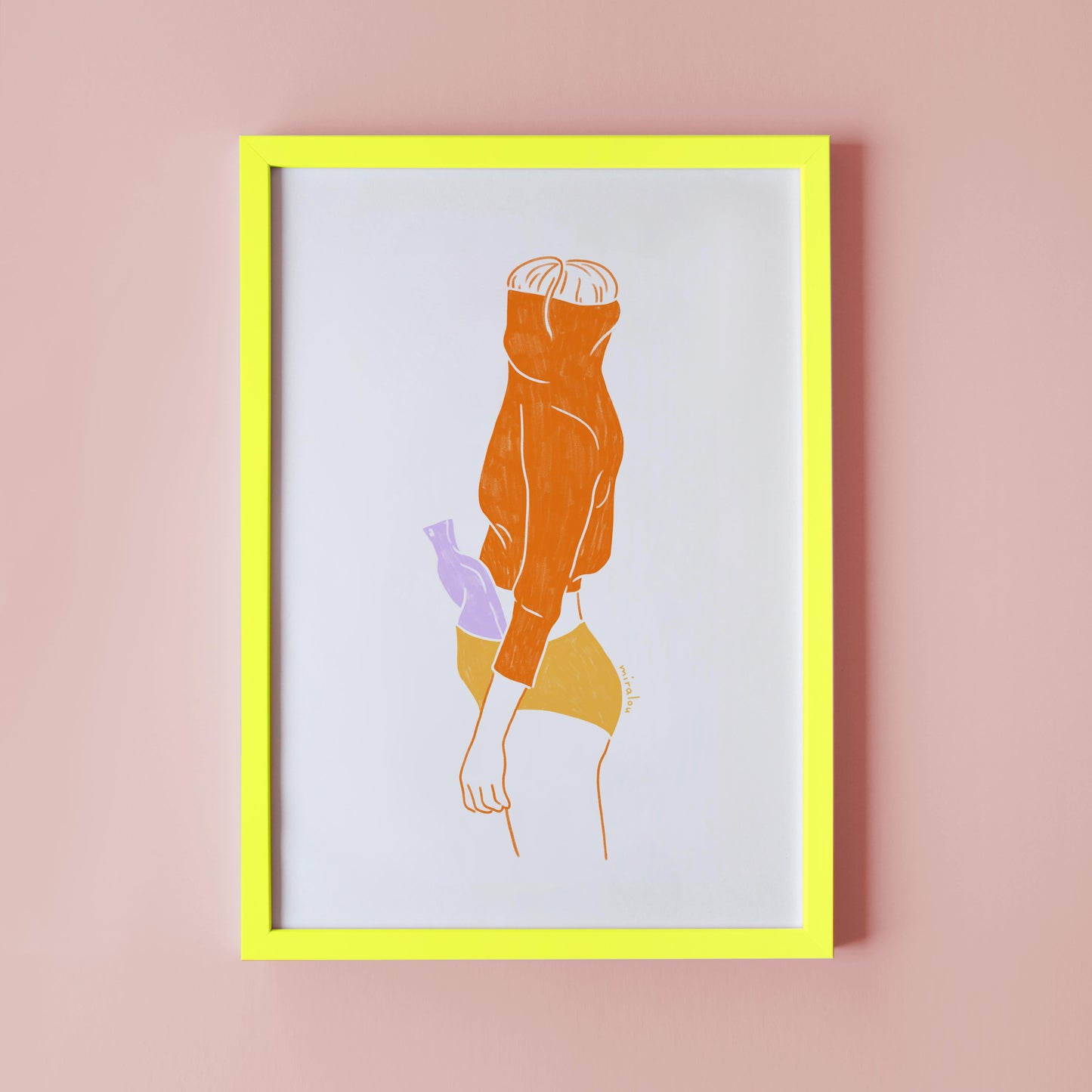 WORK FROM HOME OUTFIT - KUNSTDRUCK