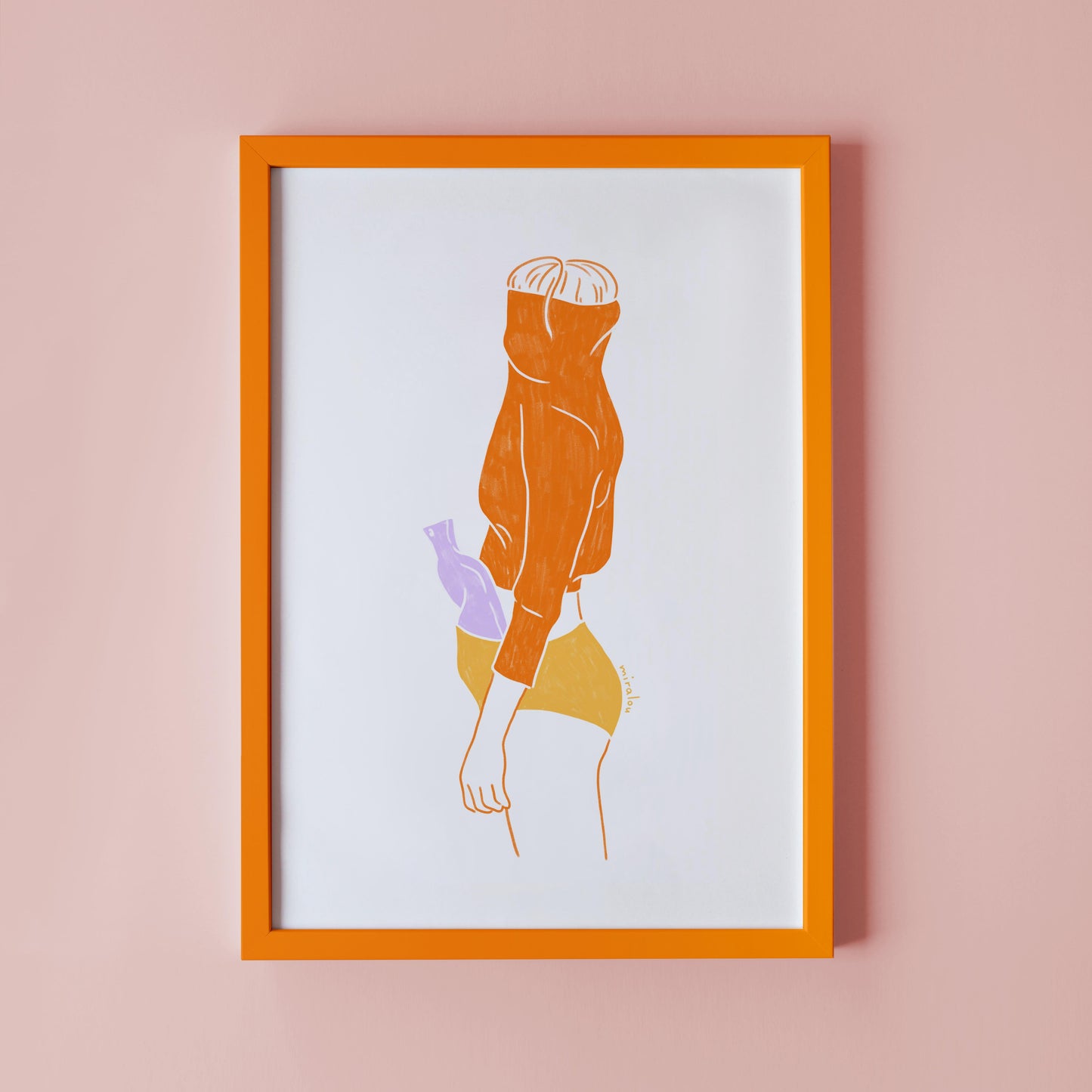 WORK FROM HOME OUTFIT - KUNSTDRUCK