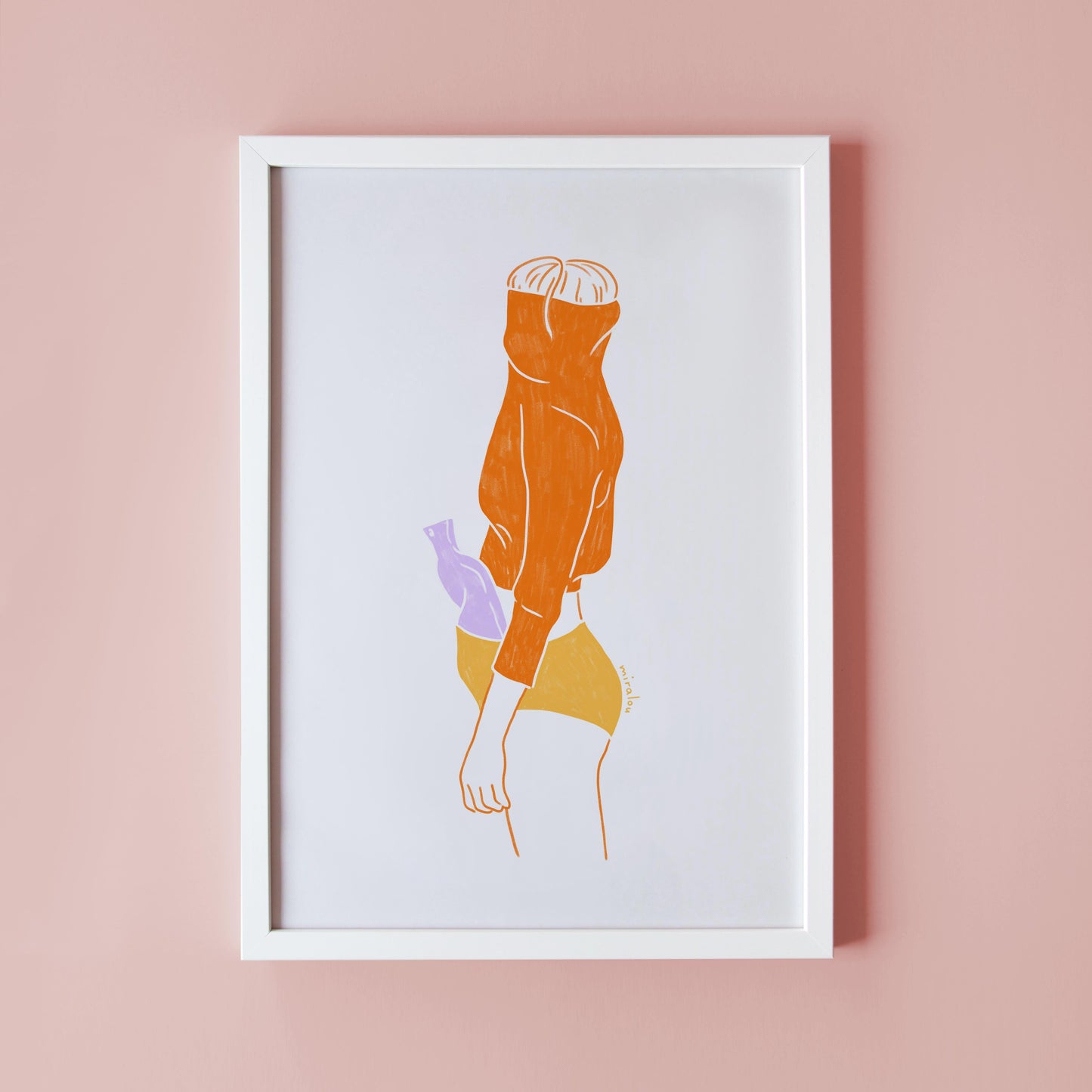 WORK FROM HOME OUTFIT - KUNSTDRUCK